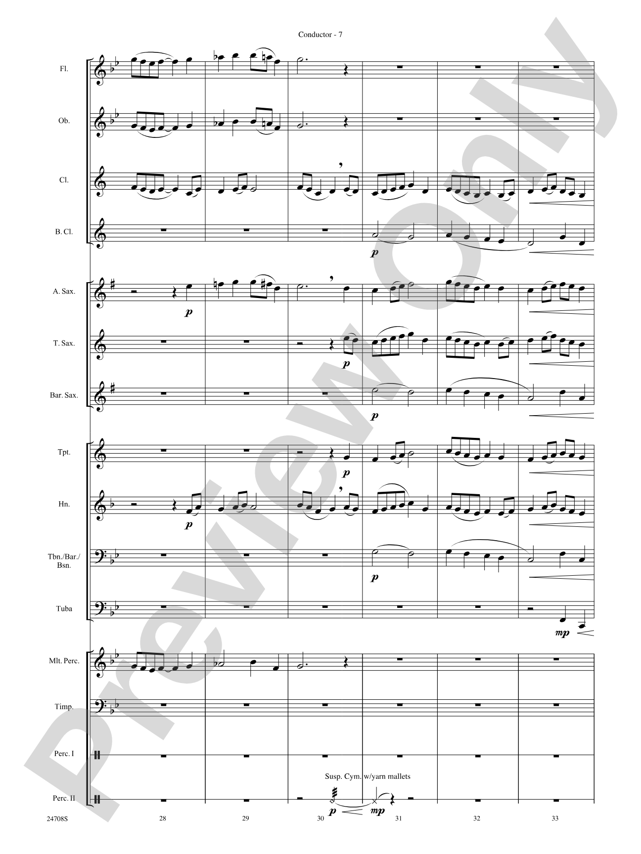 Rhythm Rappin' Rock: Concert Band Conductor Score & Parts
