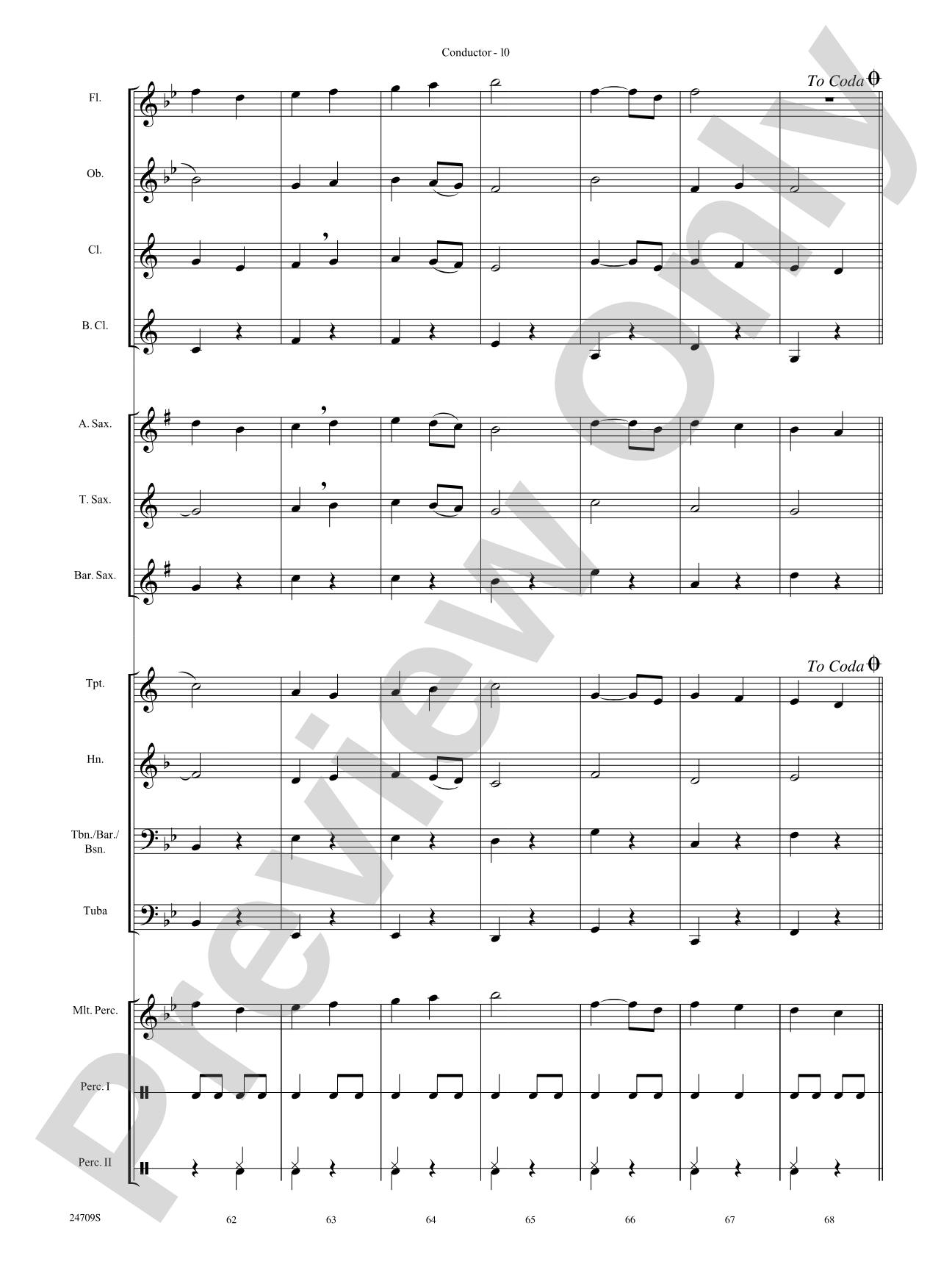 Falcons in Flight: Concert Band Conductor Score & Parts