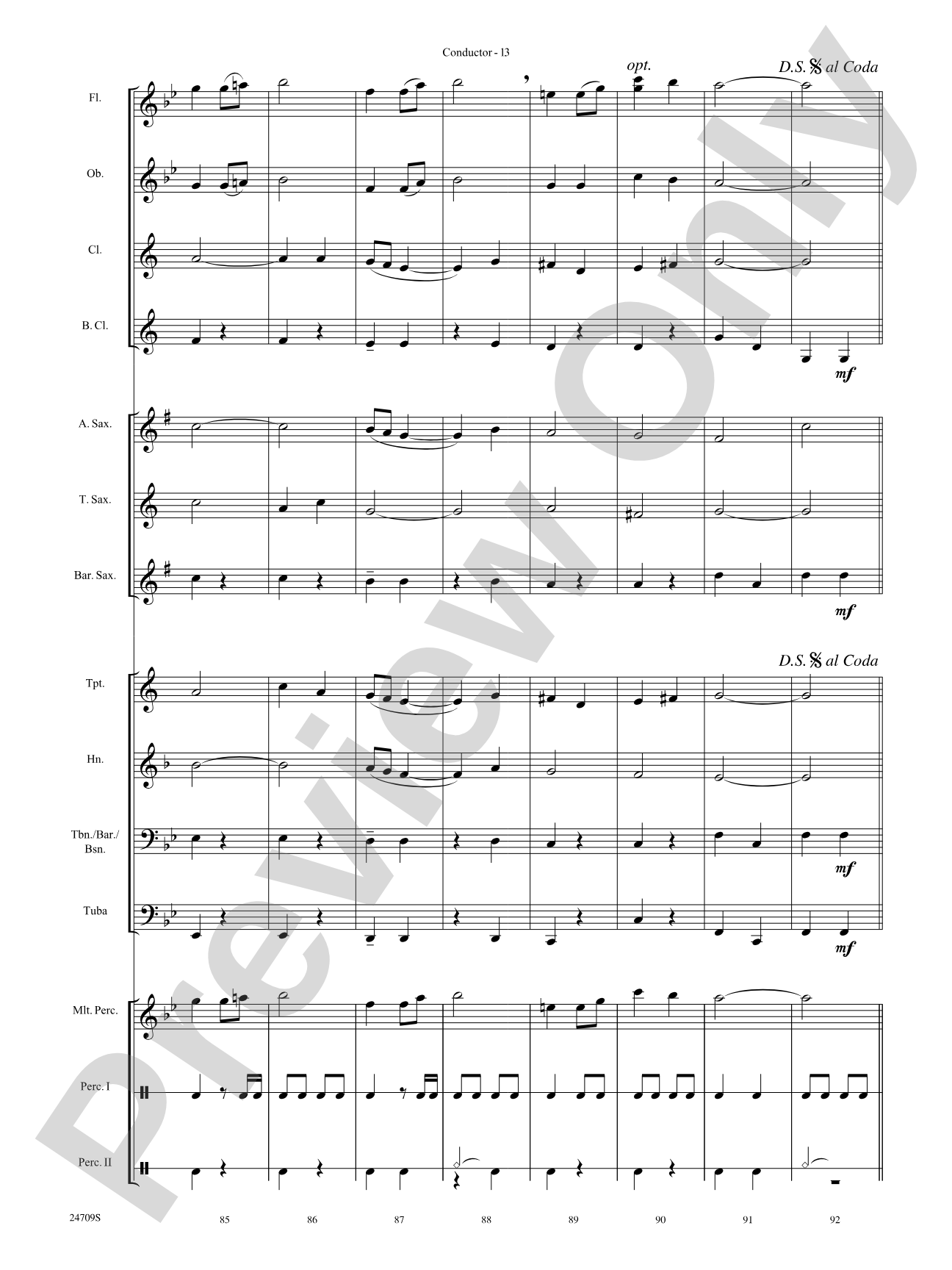 Falcons in Flight: Concert Band Conductor Score & Parts