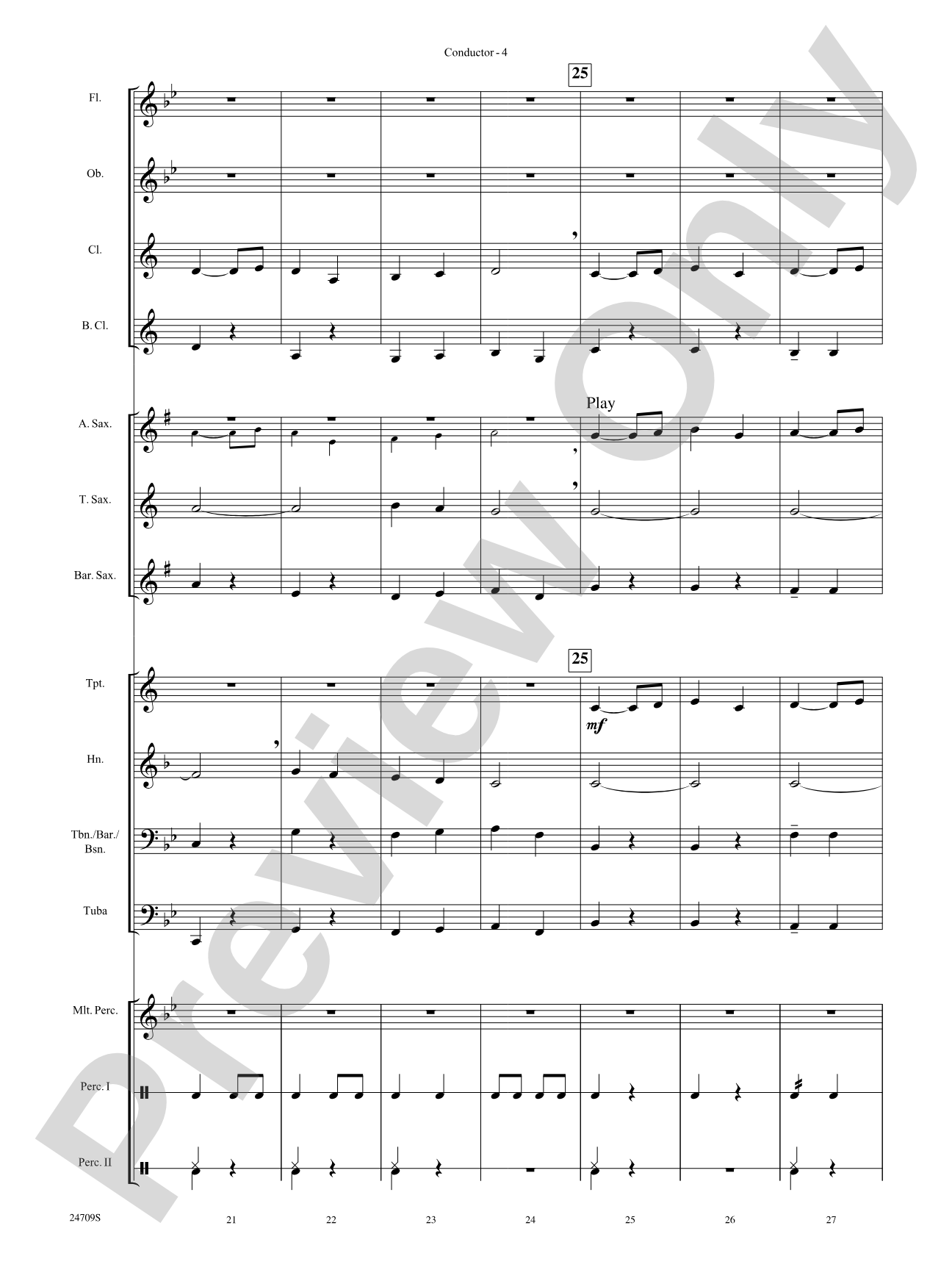 Falcons in Flight: Concert Band Conductor Score & Parts