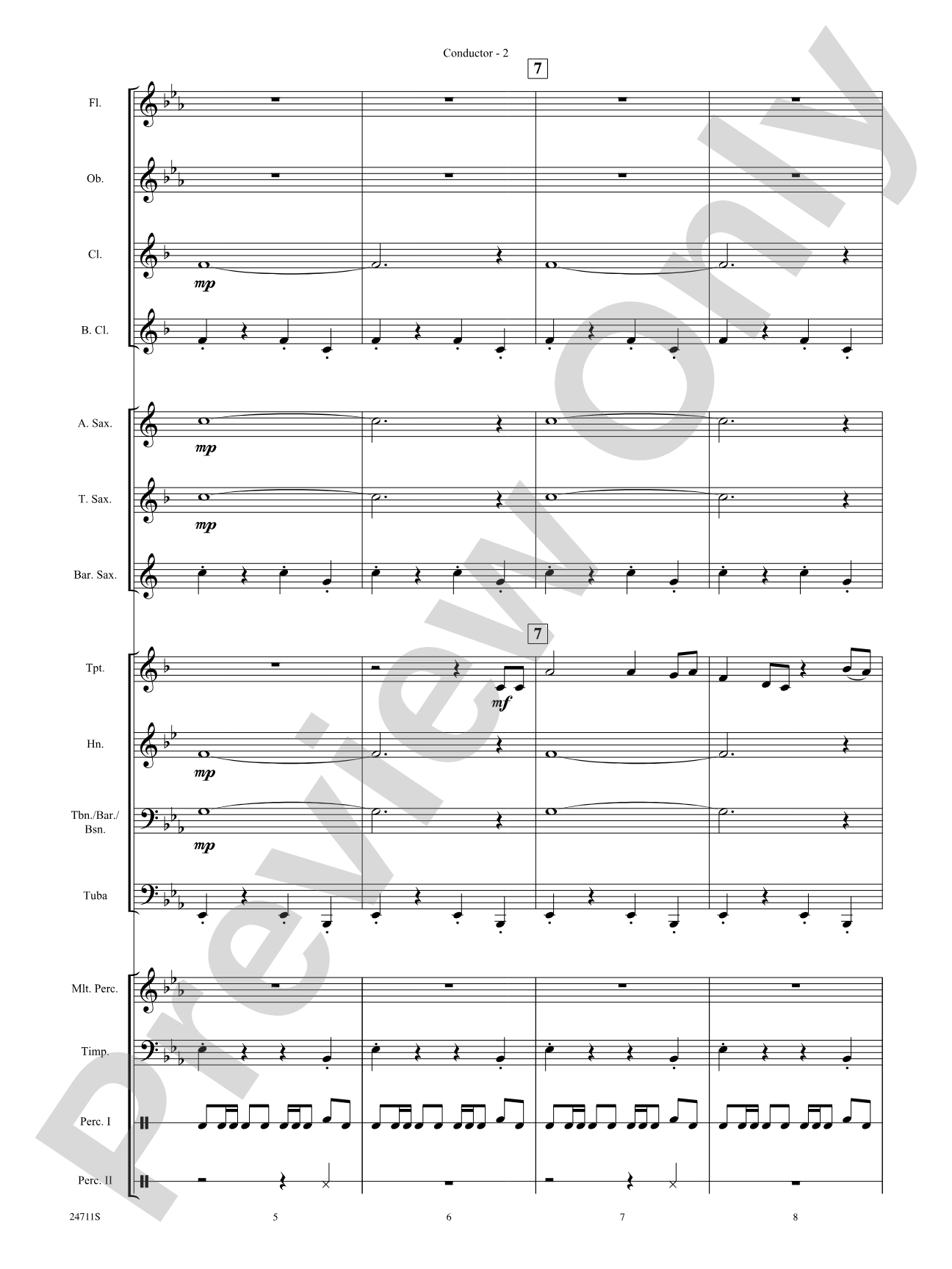 Siyahamba (We Are Marching): Concert Band Conductor Score & Parts