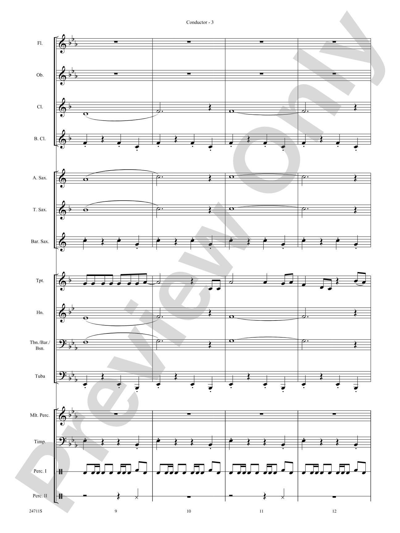Siyahamba (We Are Marching): Concert Band Conductor Score & Parts