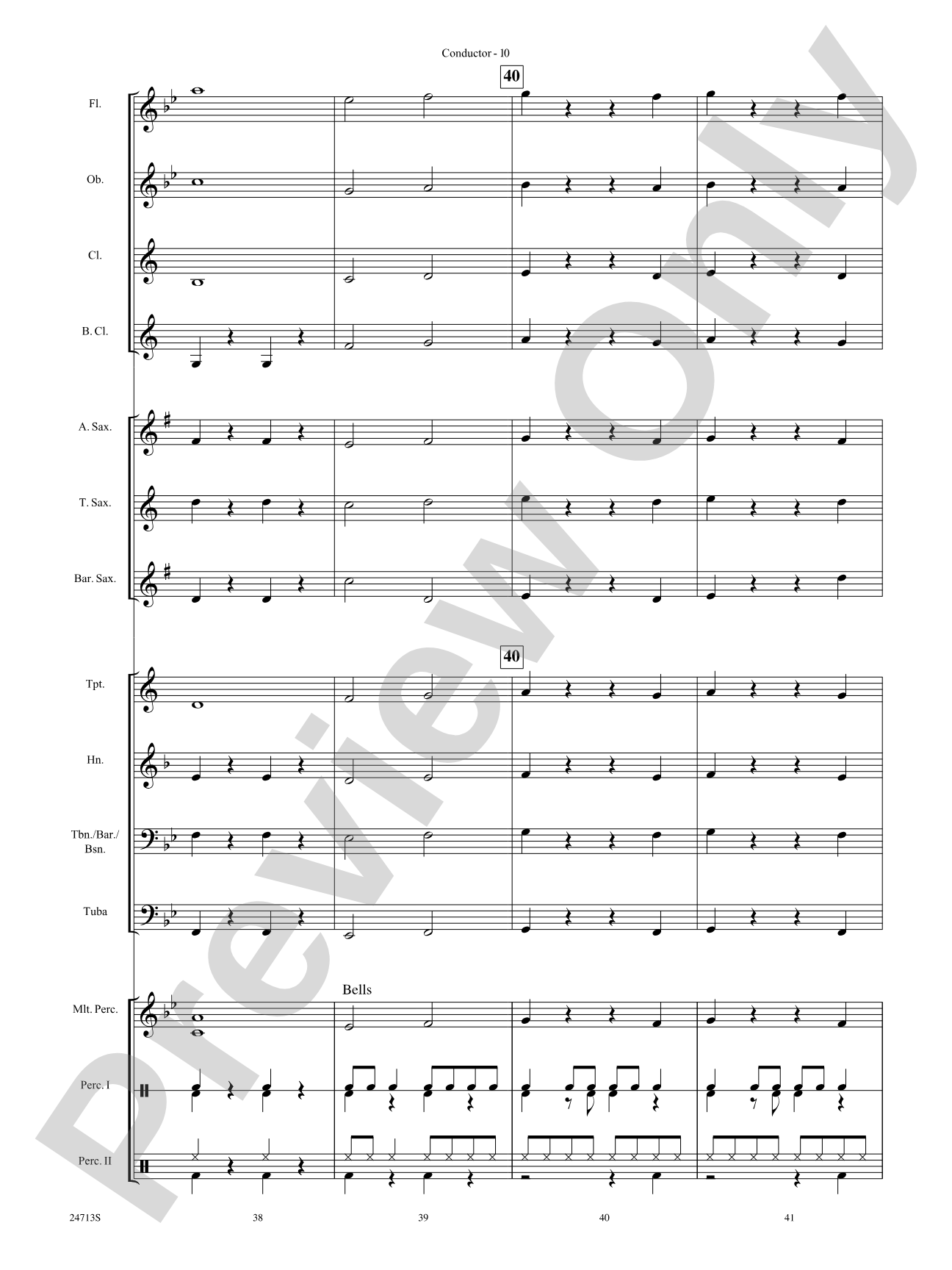 A New Journey: Concert Band Conductor Score & Parts
