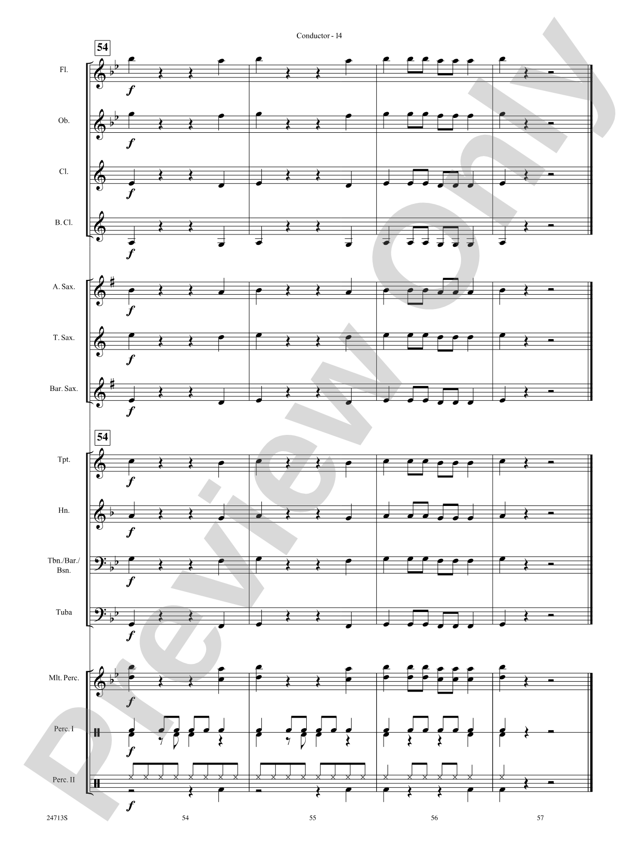 A New Journey: Concert Band Conductor Score & Parts
