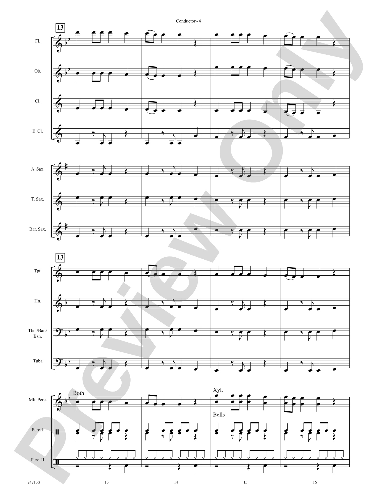 A New Journey: Concert Band Conductor Score & Parts