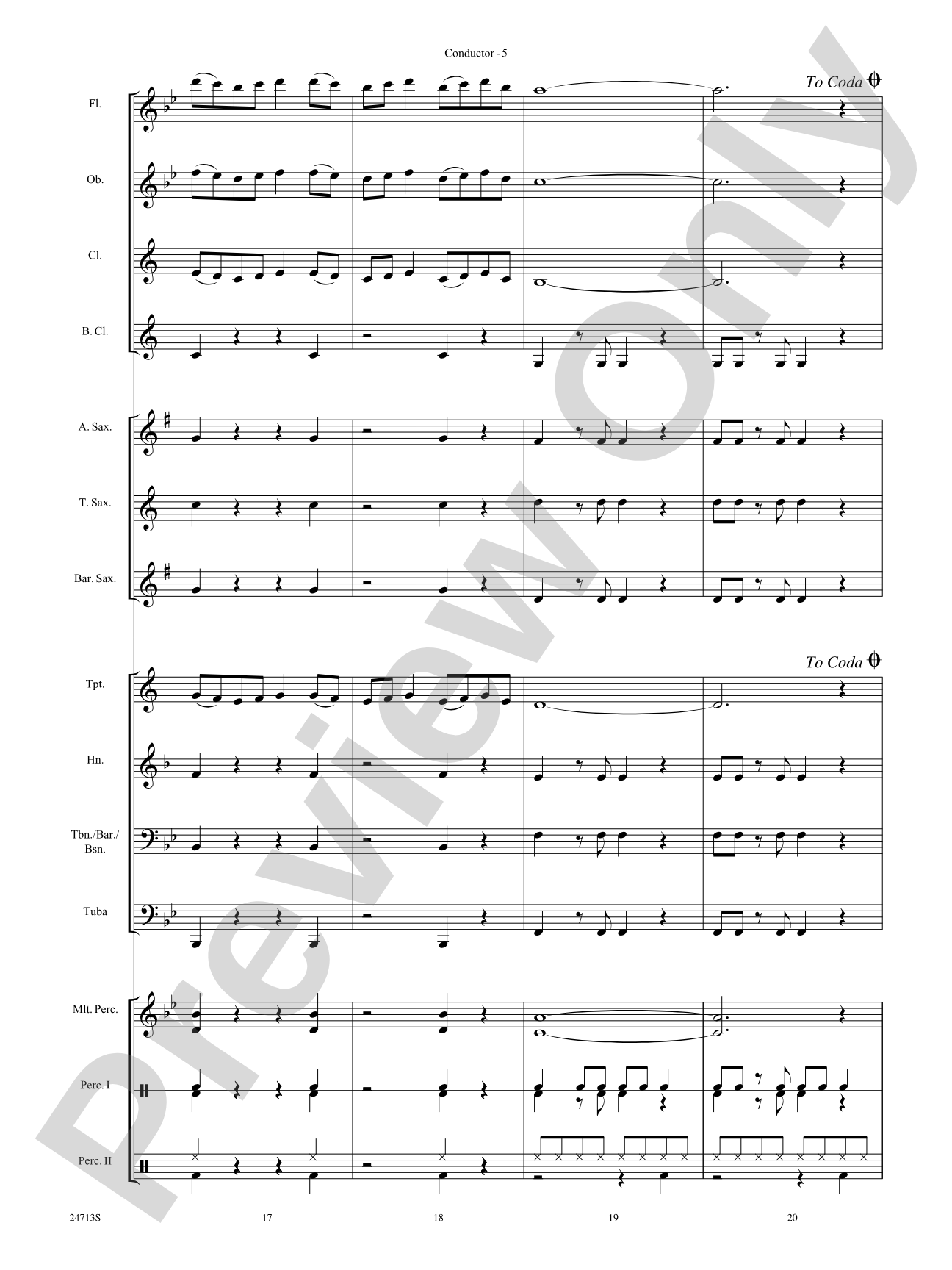 A New Journey: Concert Band Conductor Score & Parts