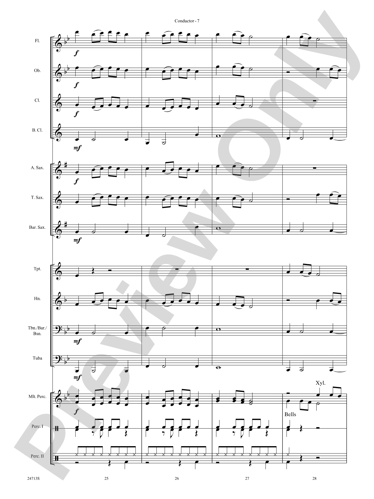A New Journey: Concert Band Conductor Score & Parts