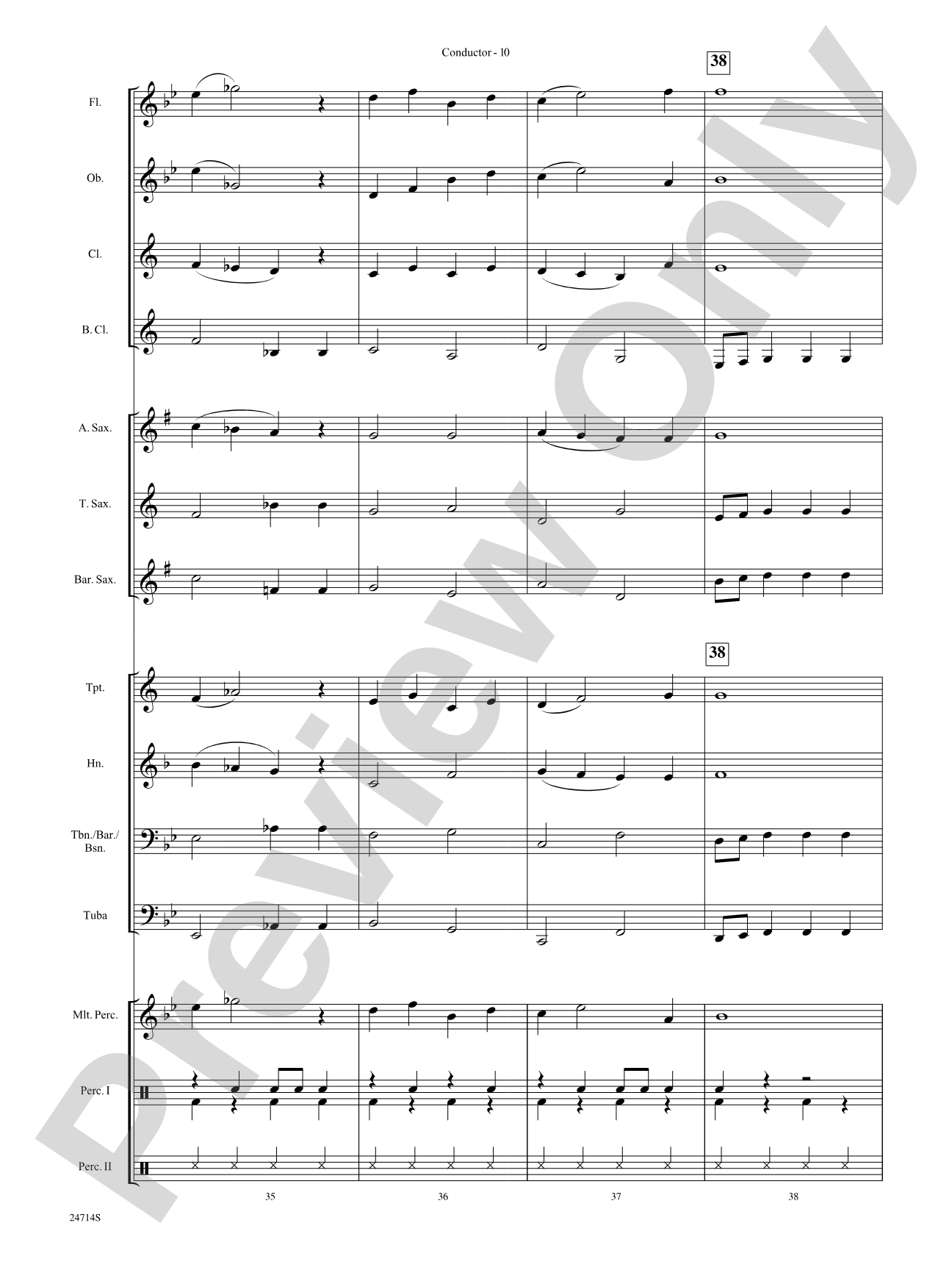Santa Claus Is Comin' to Town: Concert Band Conductor Score & Parts