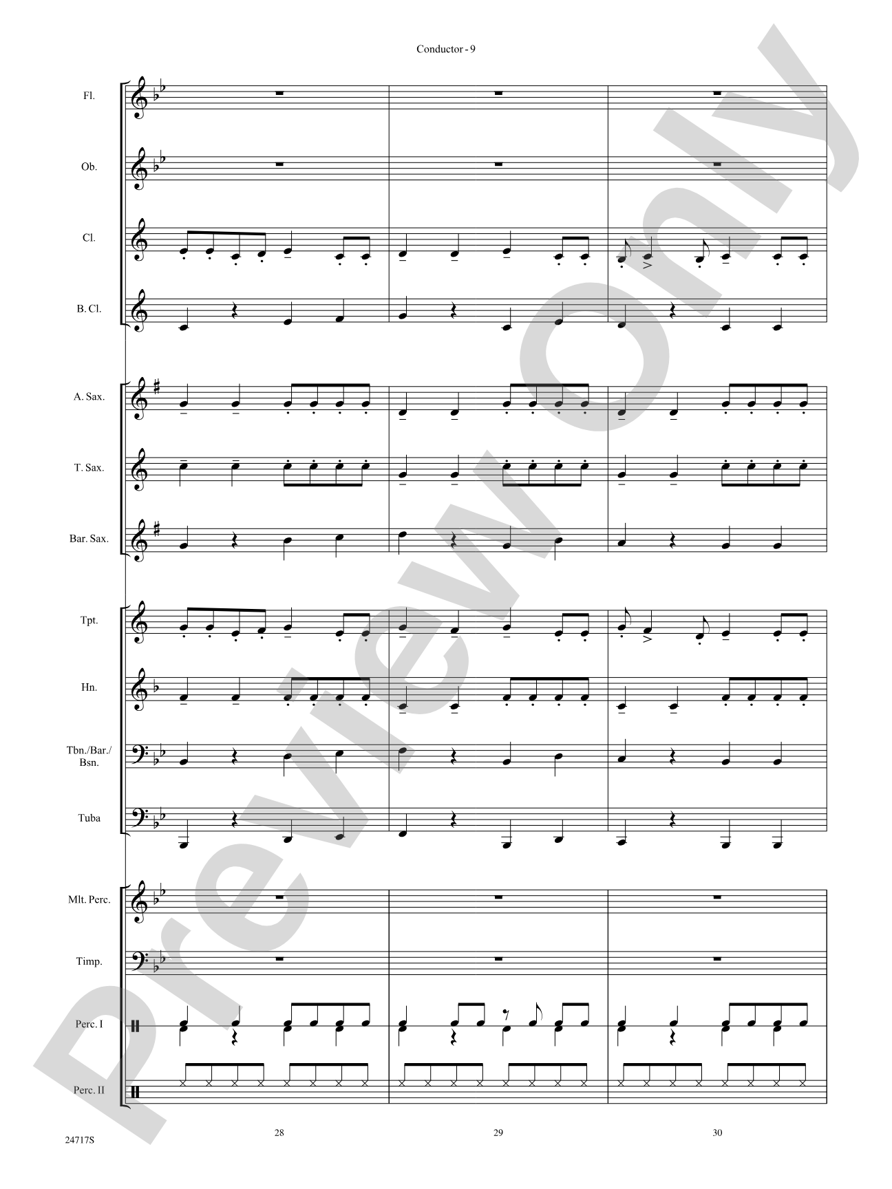 Udala'm: Concert Band Conductor Score & Parts