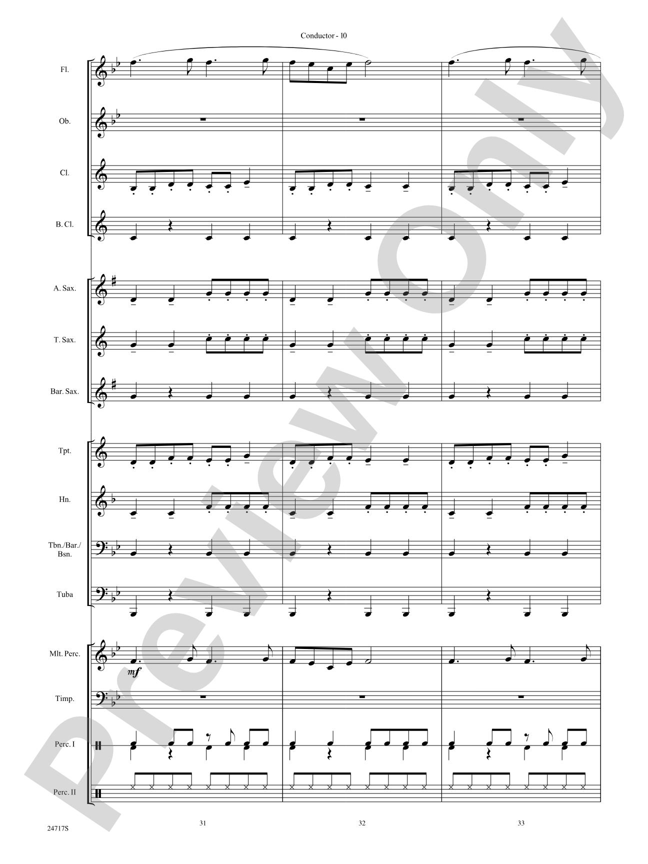 Udala'm: Concert Band Conductor Score & Parts