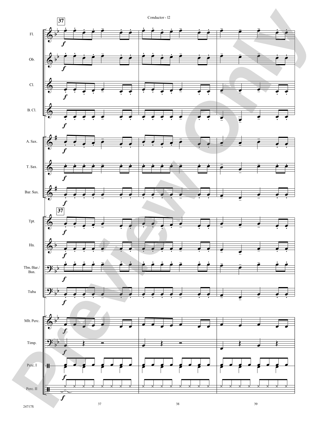 Udala'm: Concert Band Conductor Score & Parts