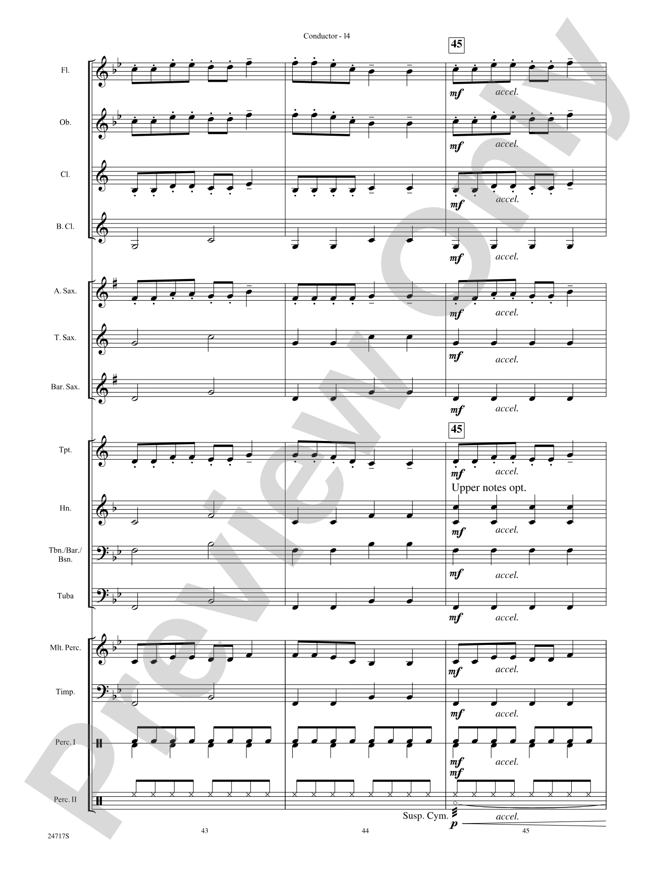 Udala'm: Concert Band Conductor Score & Parts