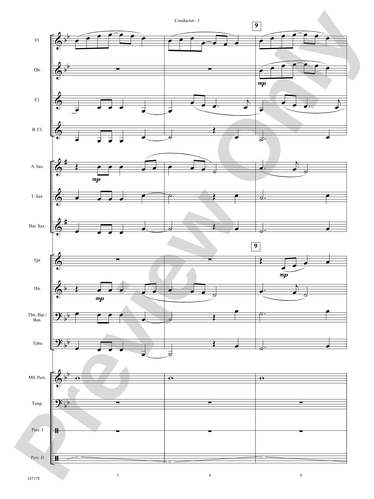 Udala'm: Concert Band Conductor Score & Parts