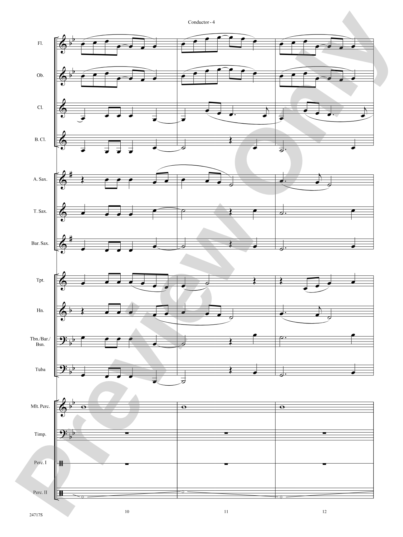 Udala'm: Concert Band Conductor Score & Parts
