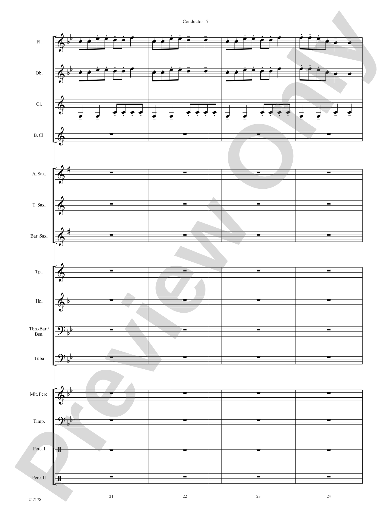 Udala'm: Concert Band Conductor Score & Parts
