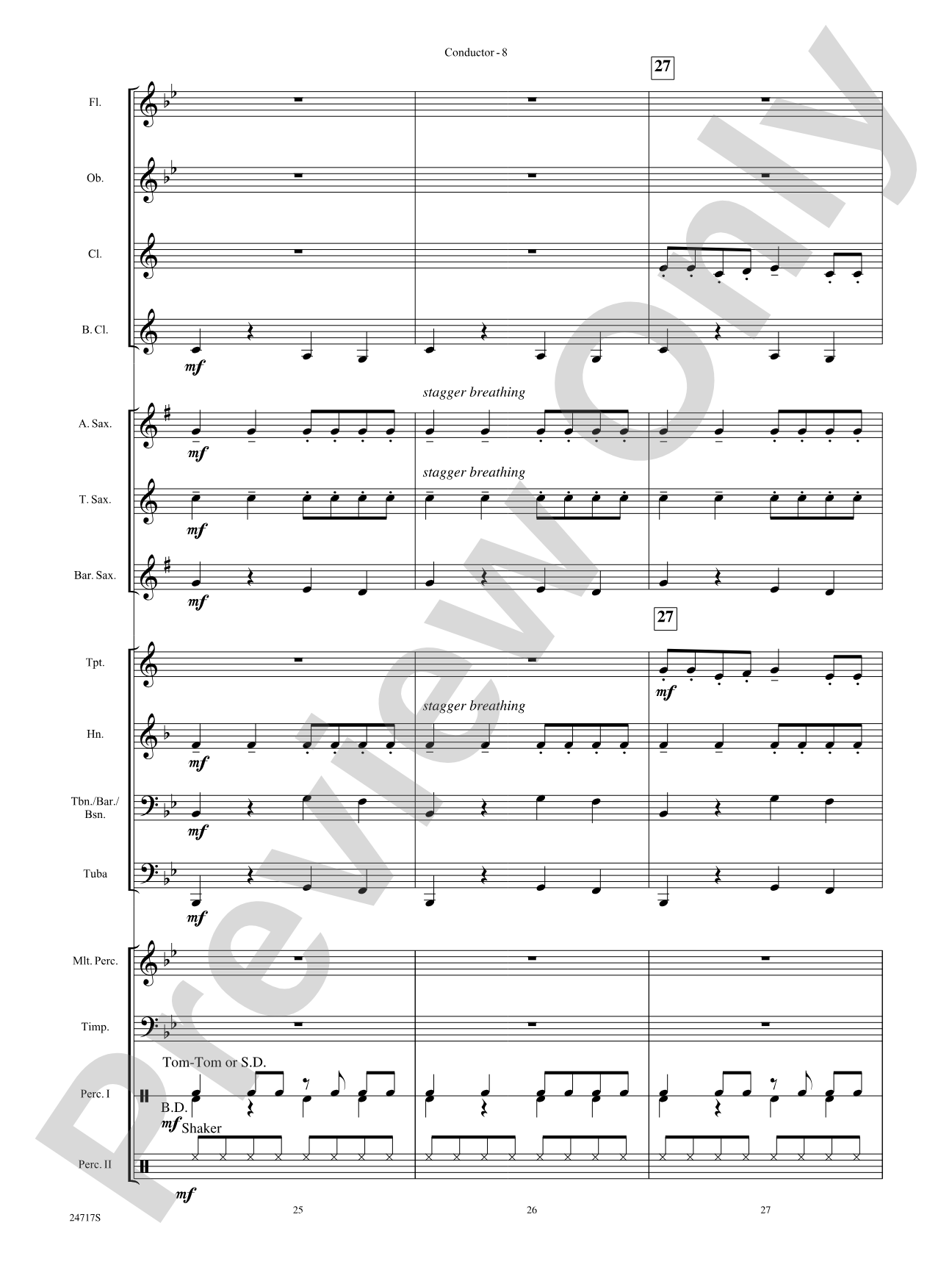 Udala'm: Concert Band Conductor Score & Parts