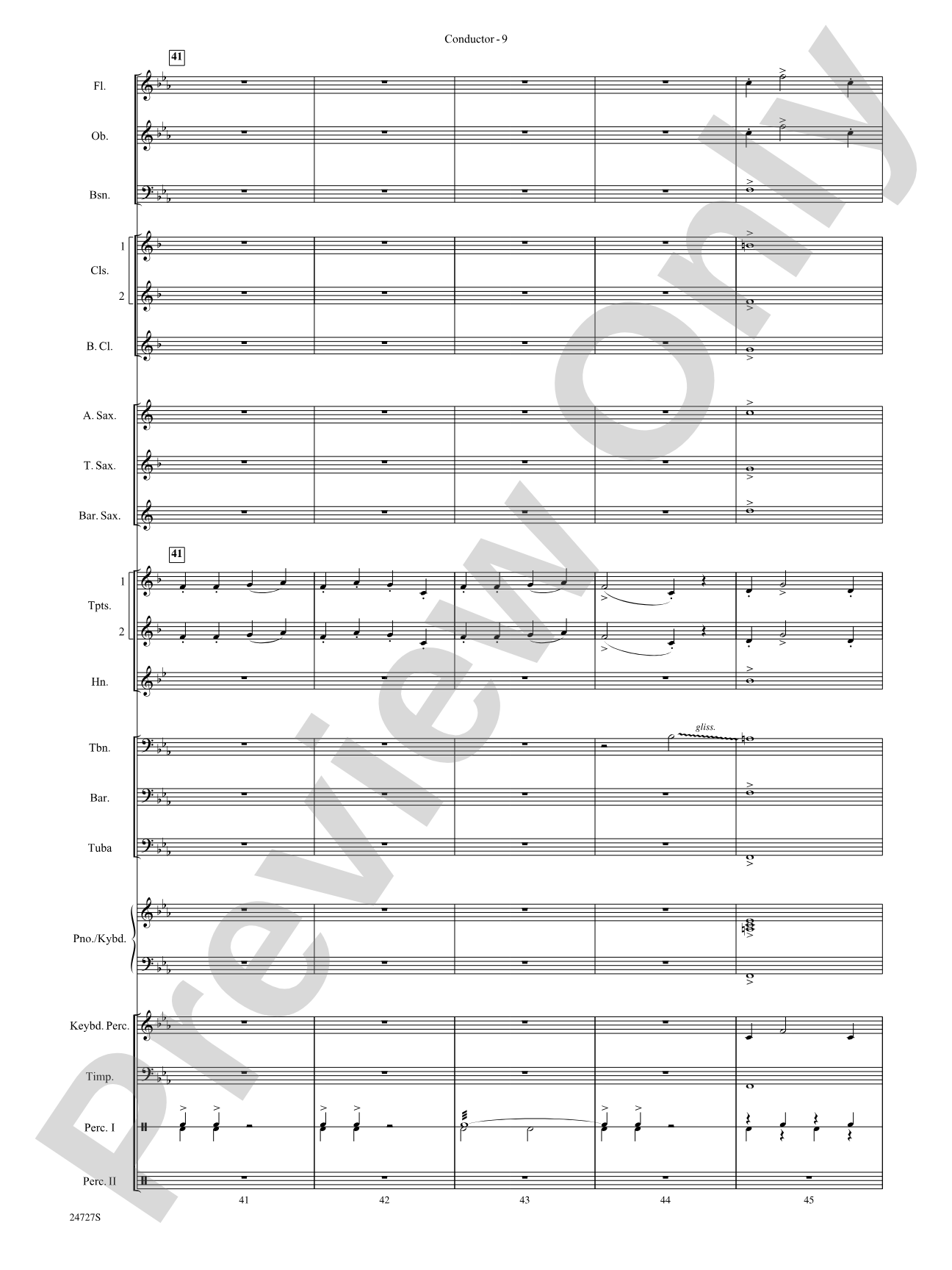 Cohan Celebration: Concert Band Conductor Score & Parts