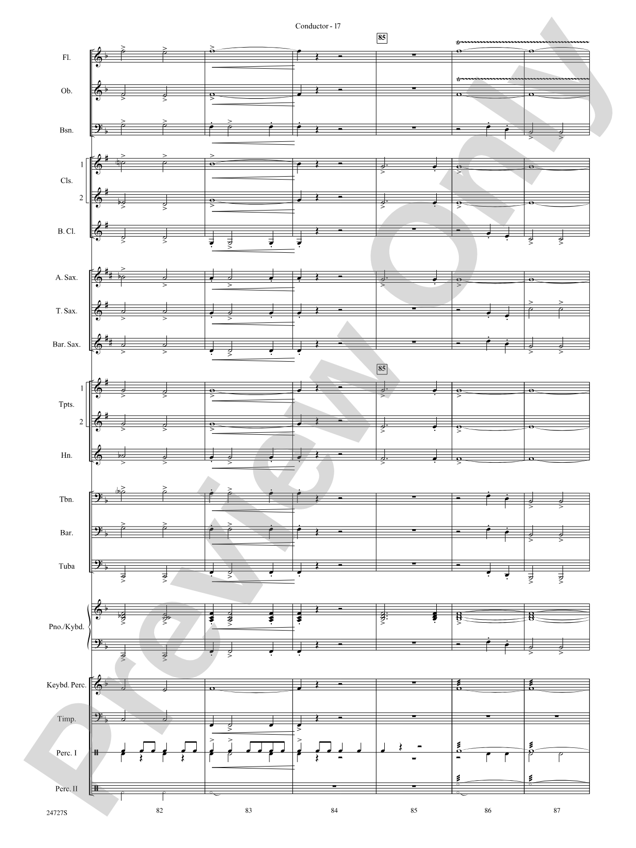 Cohan Celebration: Concert Band Conductor Score & Parts