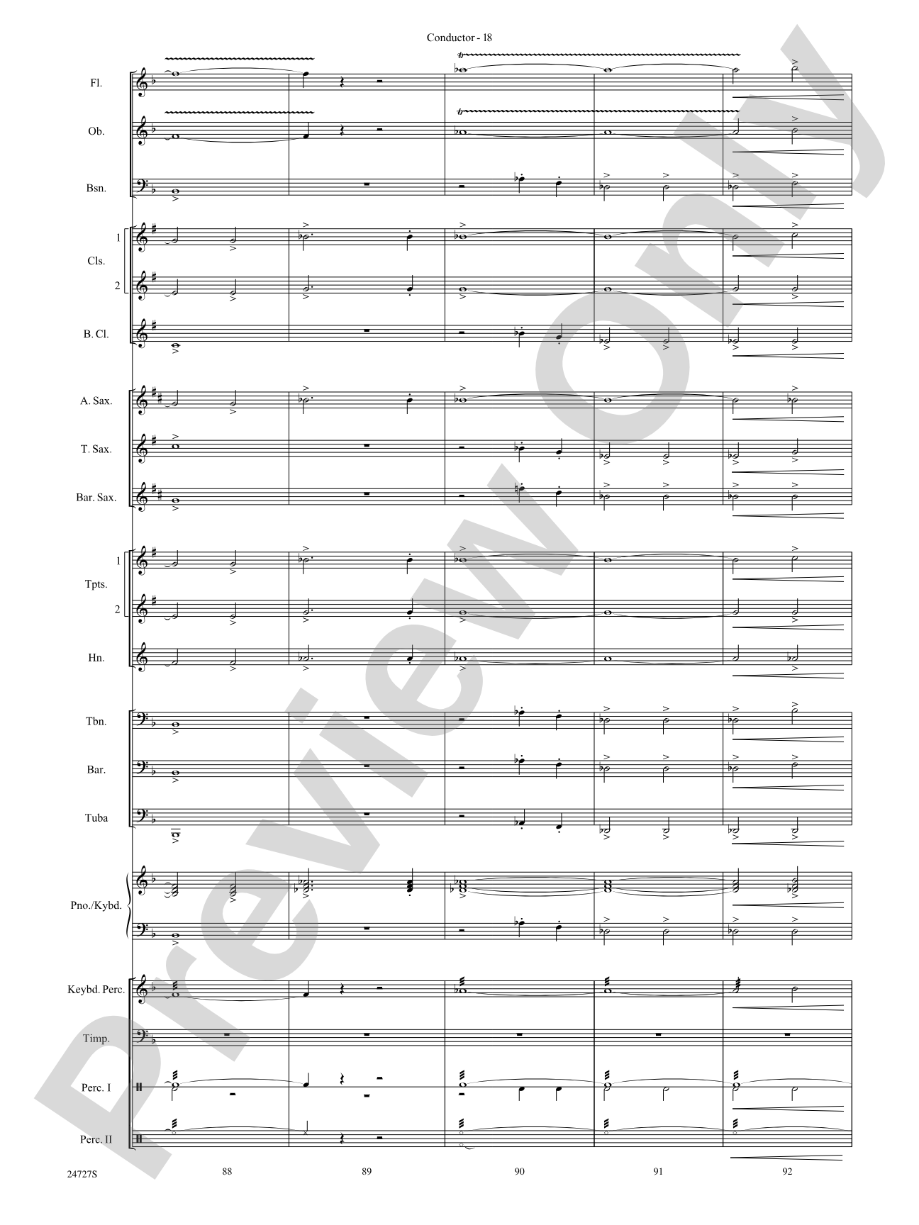 Cohan Celebration: Concert Band Conductor Score & Parts