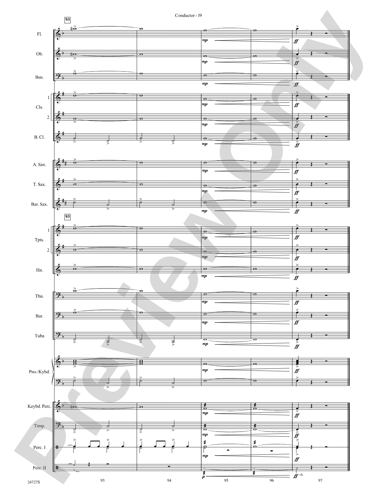Cohan Celebration: Concert Band Conductor Score & Parts