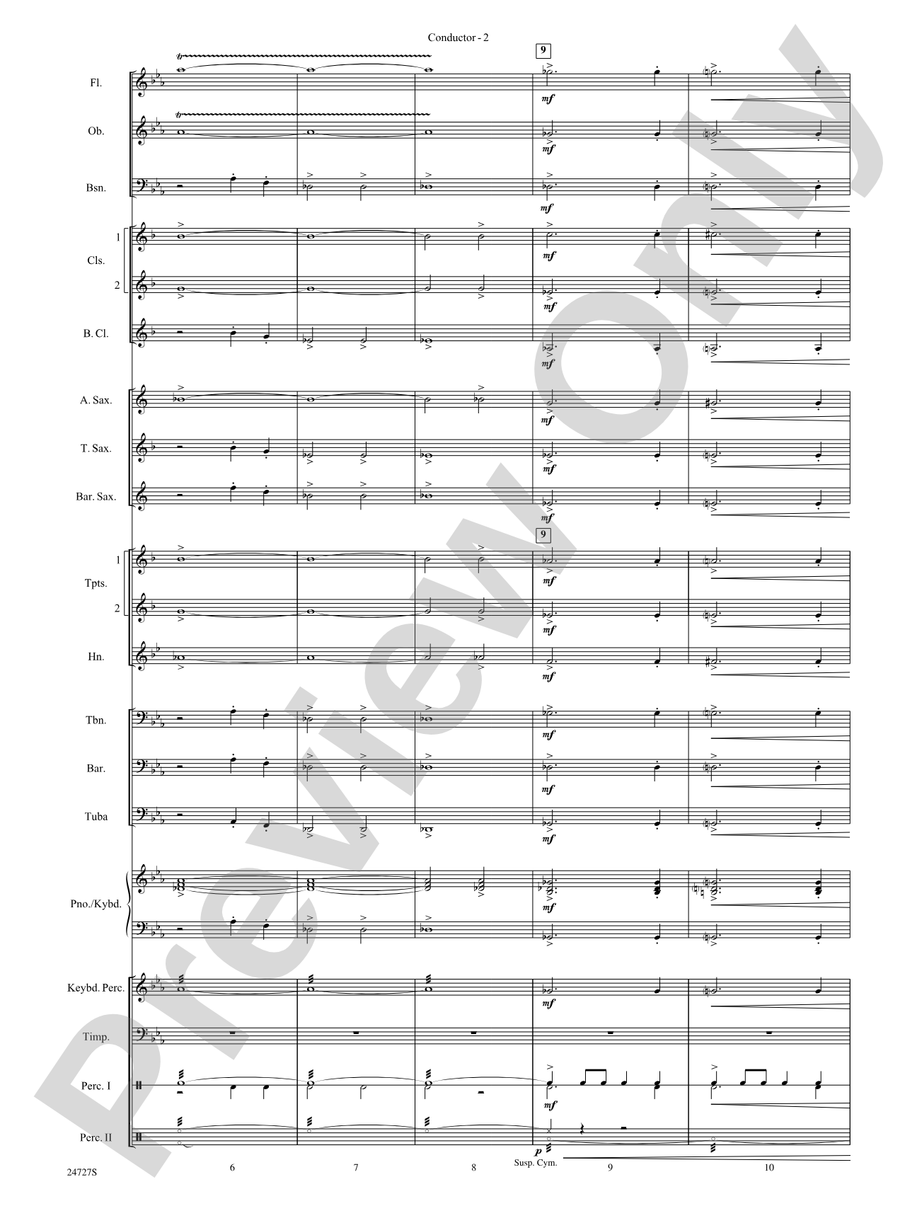 Cohan Celebration: Concert Band Conductor Score & Parts