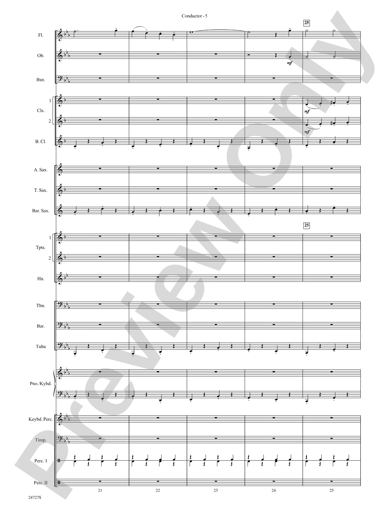 Cohan Celebration: Concert Band Conductor Score & Parts