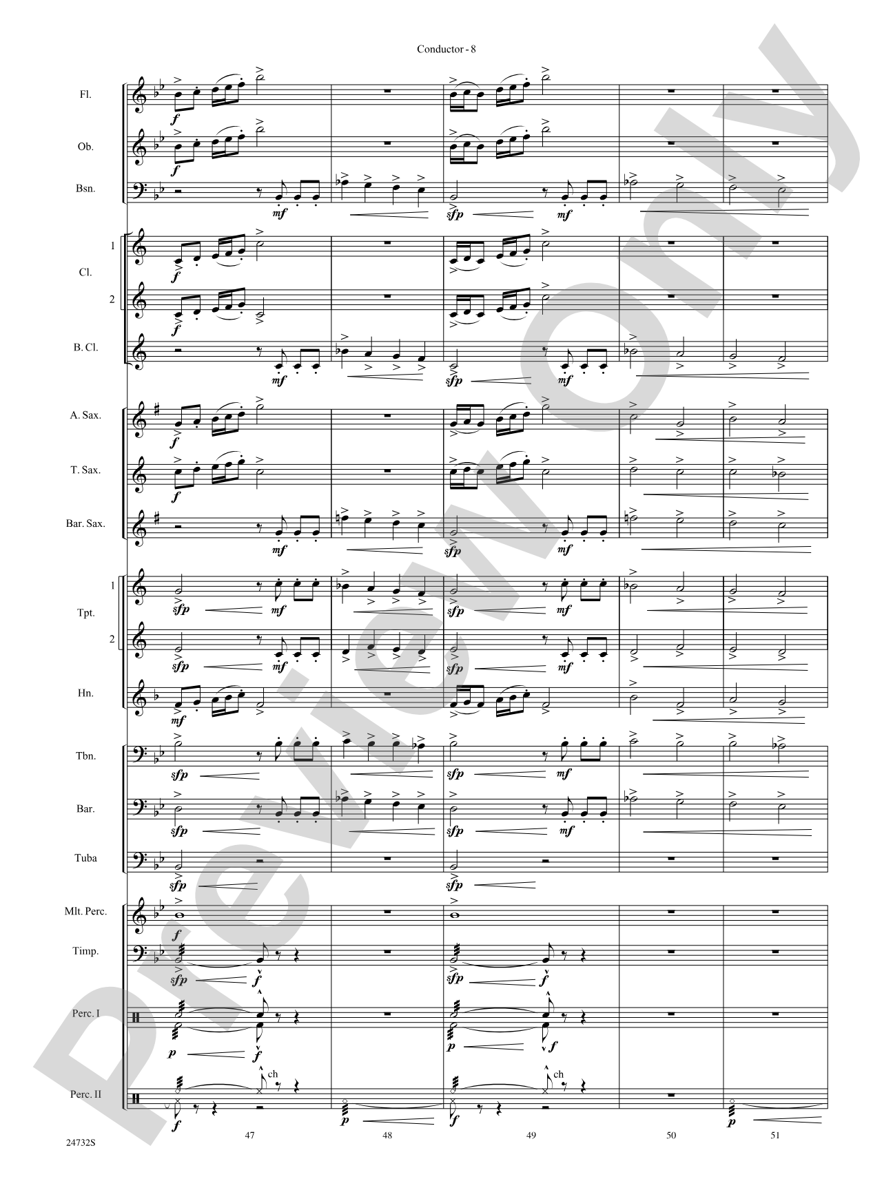 Knights of the Royal Realm (Concert March): Concert Band Conductor Score & Parts