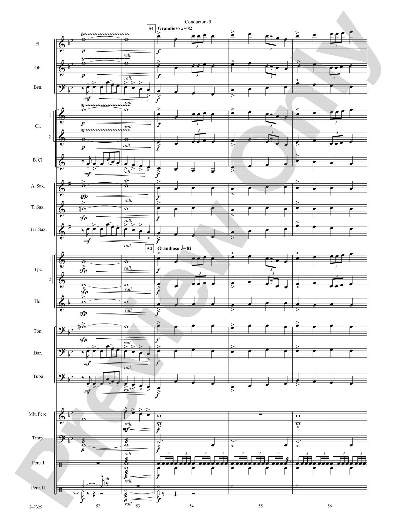 Knights of the Royal Realm (Concert March): Concert Band Conductor Score & Parts