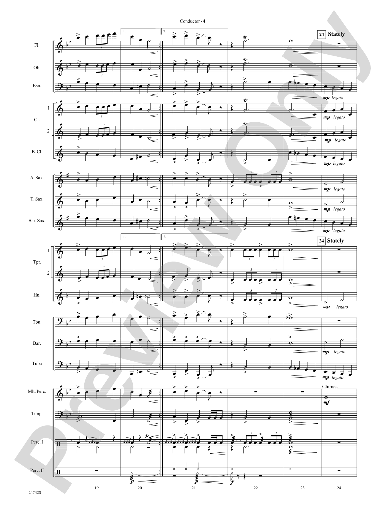 Knights of the Royal Realm (Concert March): Concert Band Conductor Score & Parts