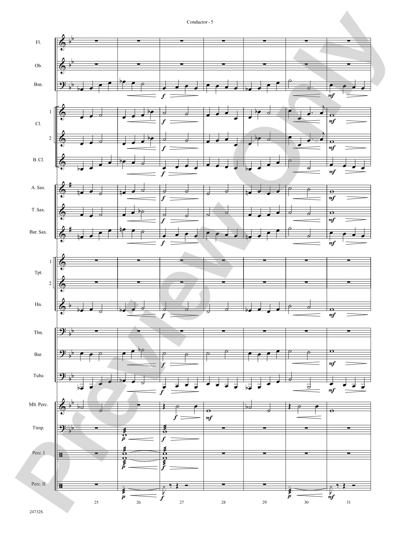 Knights of the Royal Realm (Concert March): Concert Band Conductor Score & Parts
