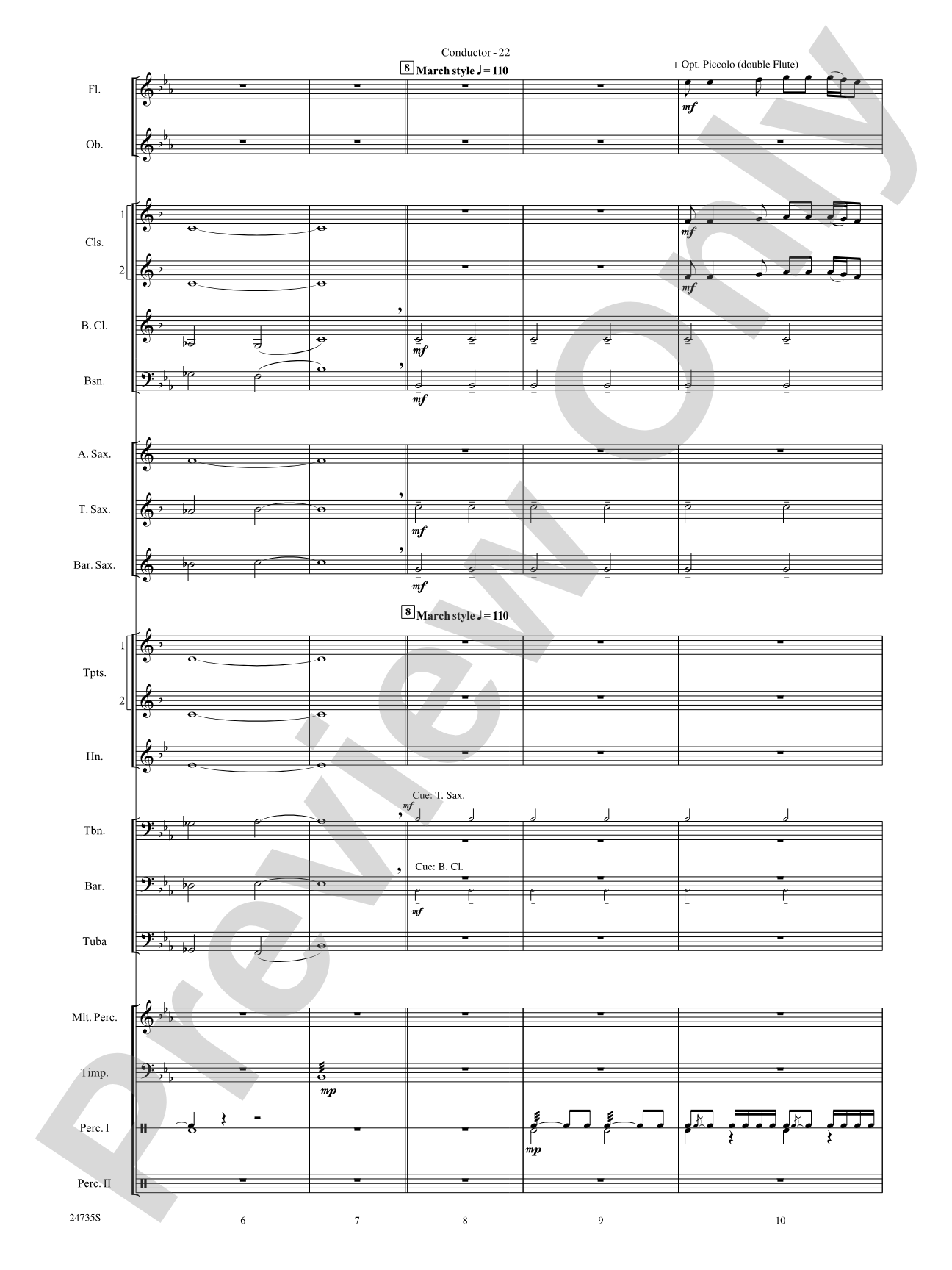 River Valley Legacy (I. River Echoes, II. Railroads, III. Machines, IV. Traditions): Concert Band Conductor Score & Parts