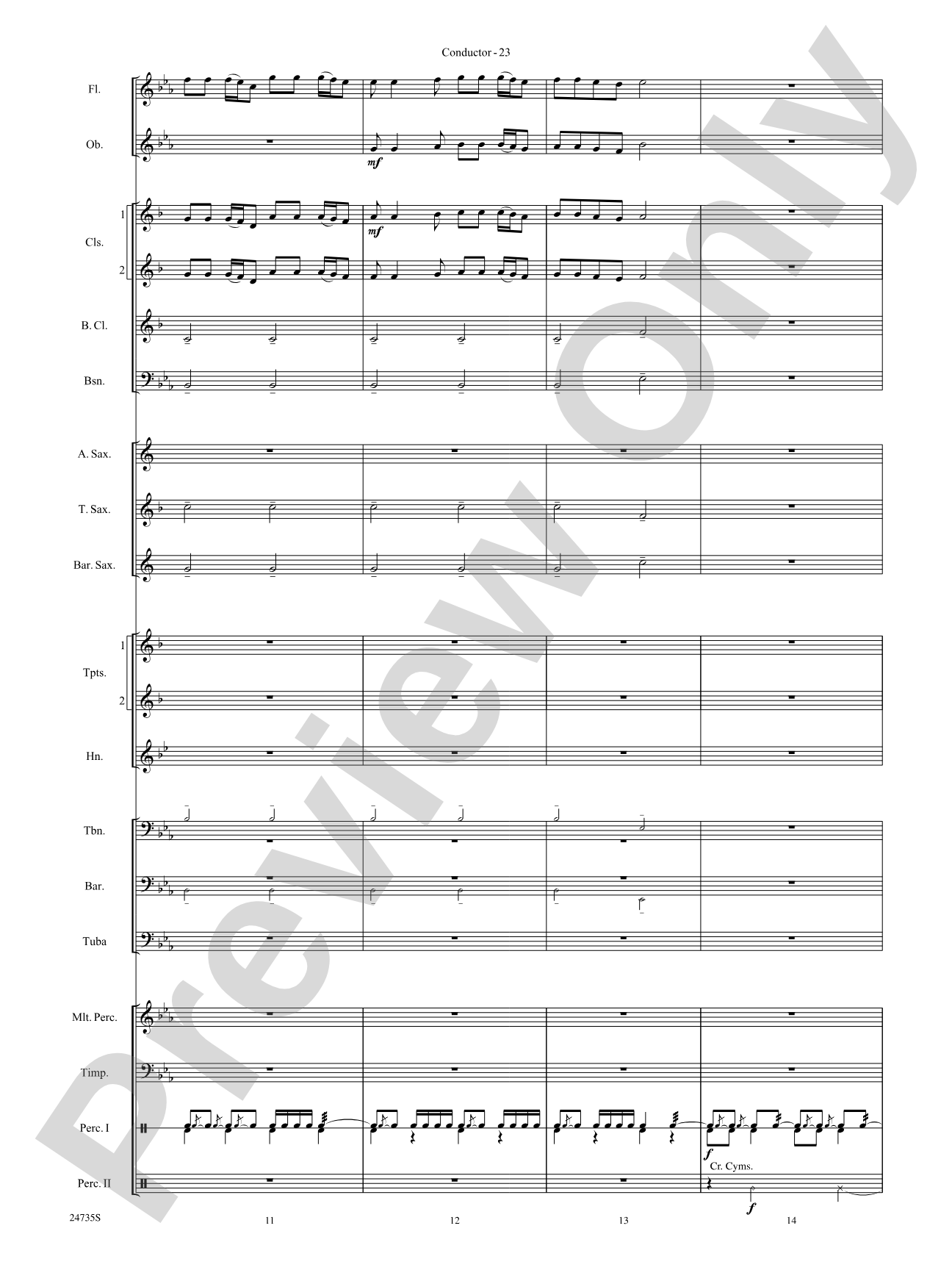 River Valley Legacy (I. River Echoes, II. Railroads, III. Machines, IV. Traditions): Concert Band Conductor Score & Parts
