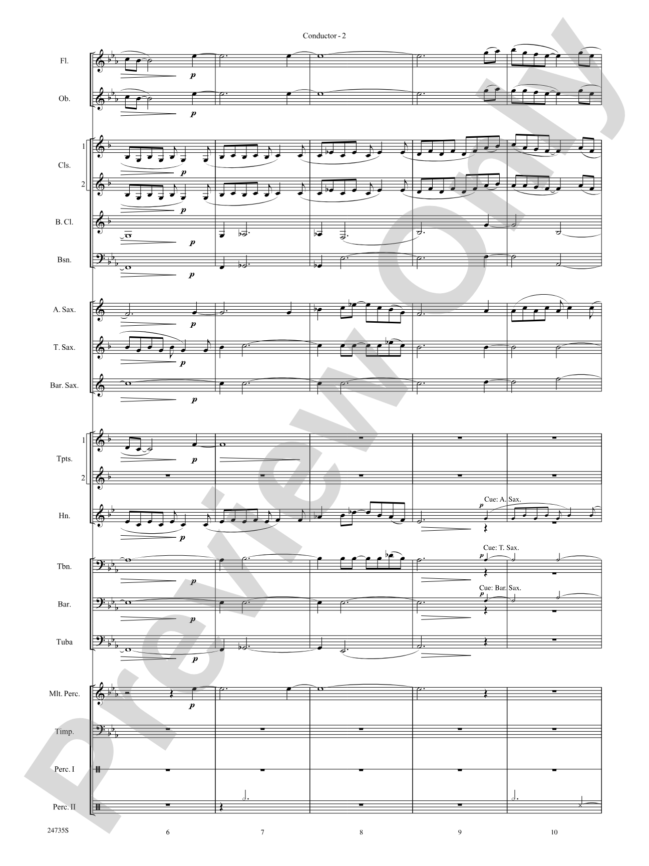 River Valley Legacy (I. River Echoes, II. Railroads, III. Machines, IV. Traditions): Concert Band Conductor Score & Parts