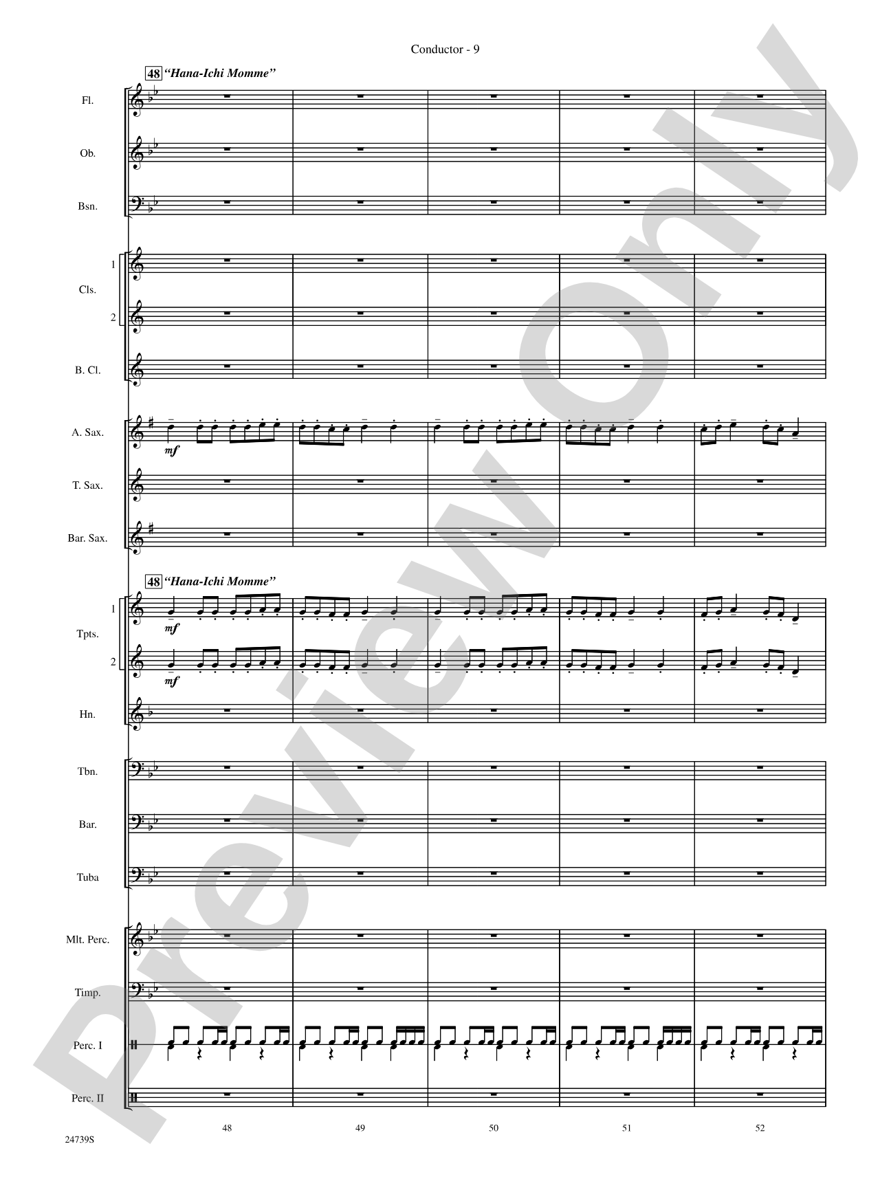 Land of the Rising Sun (A Japanese Folk Trilogy): Score