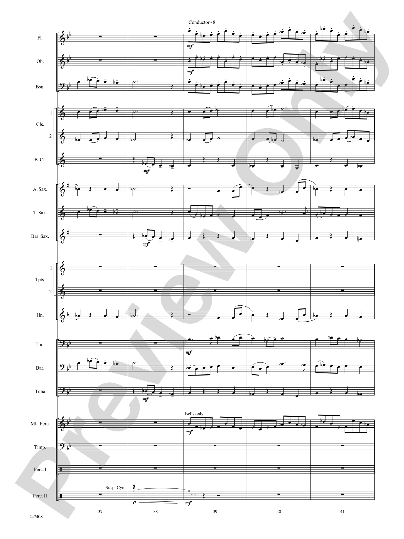 Ghosts of the Taman Negara: Concert Band Conductor Score & Parts