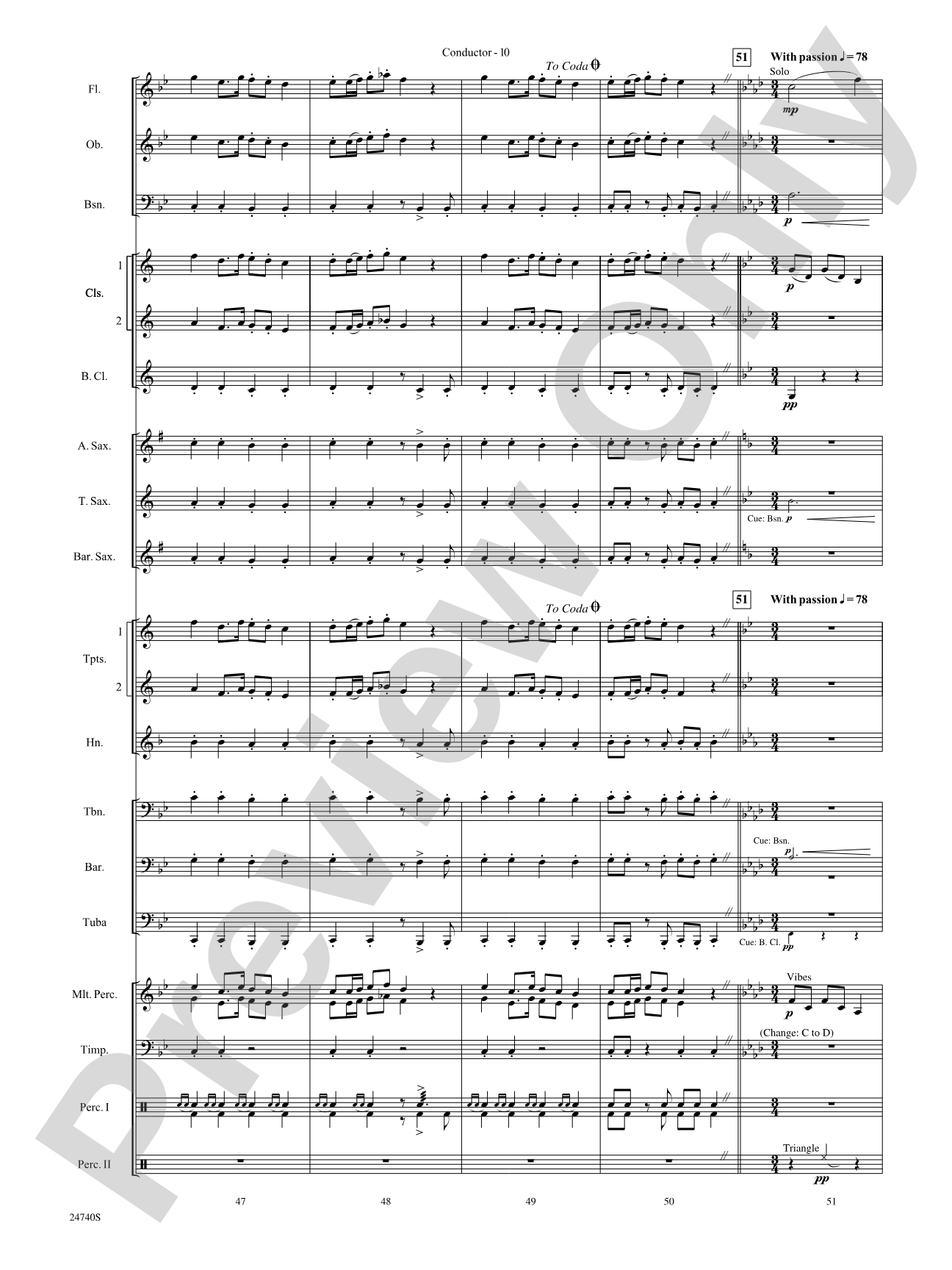 Ghosts of the Taman Negara: Concert Band Conductor Score & Parts