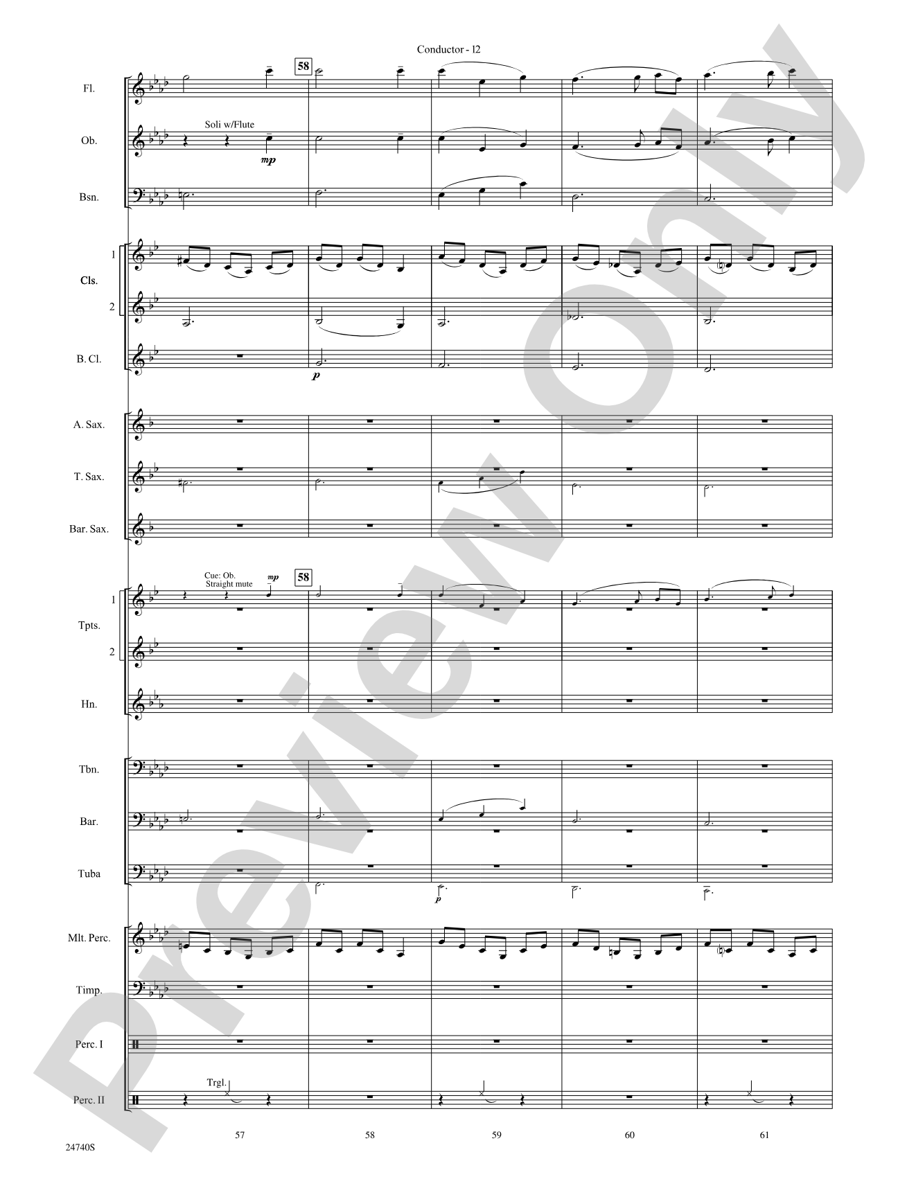 Ghosts of the Taman Negara: Concert Band Conductor Score & Parts