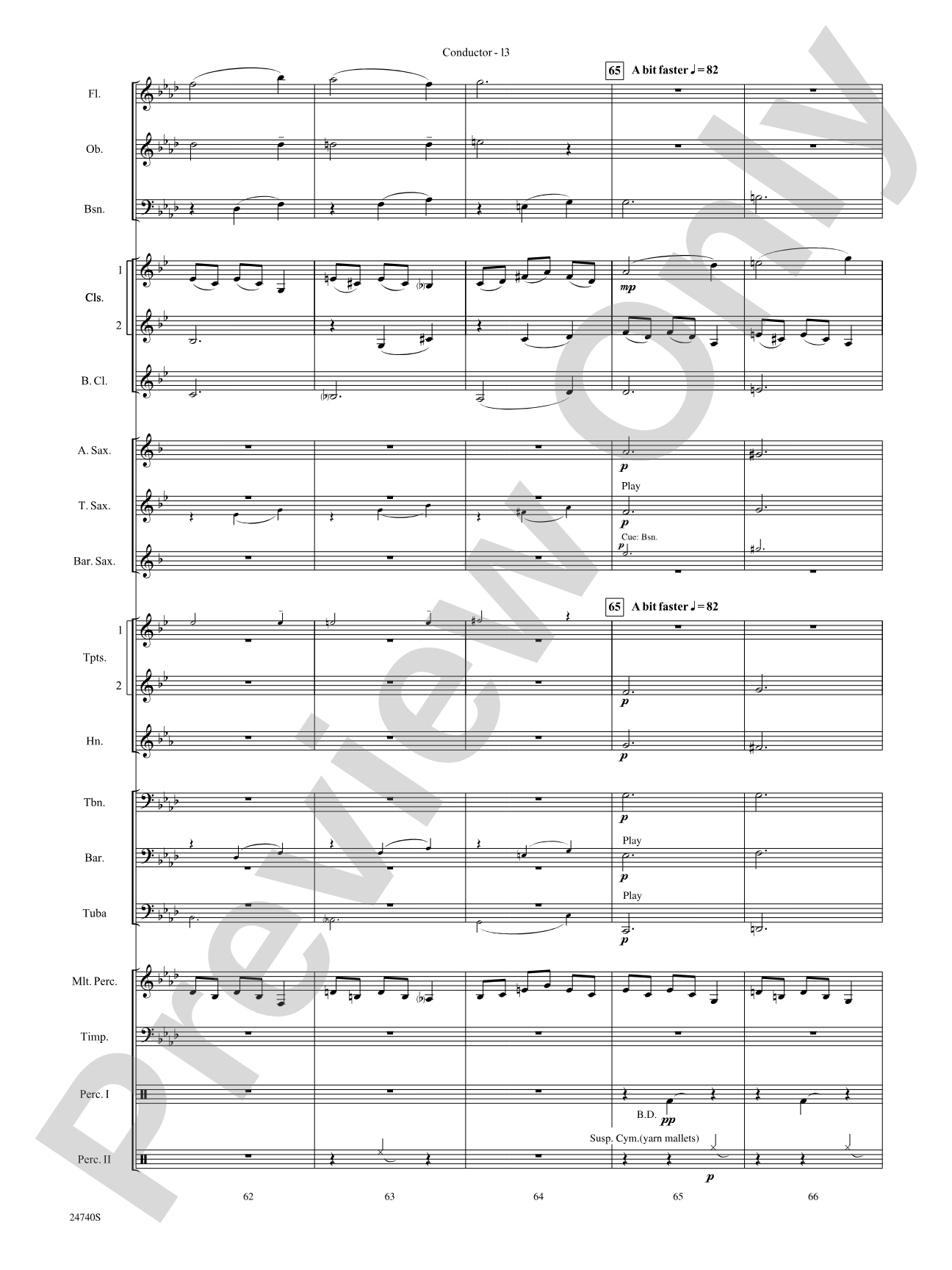 Ghosts of the Taman Negara: Concert Band Conductor Score & Parts