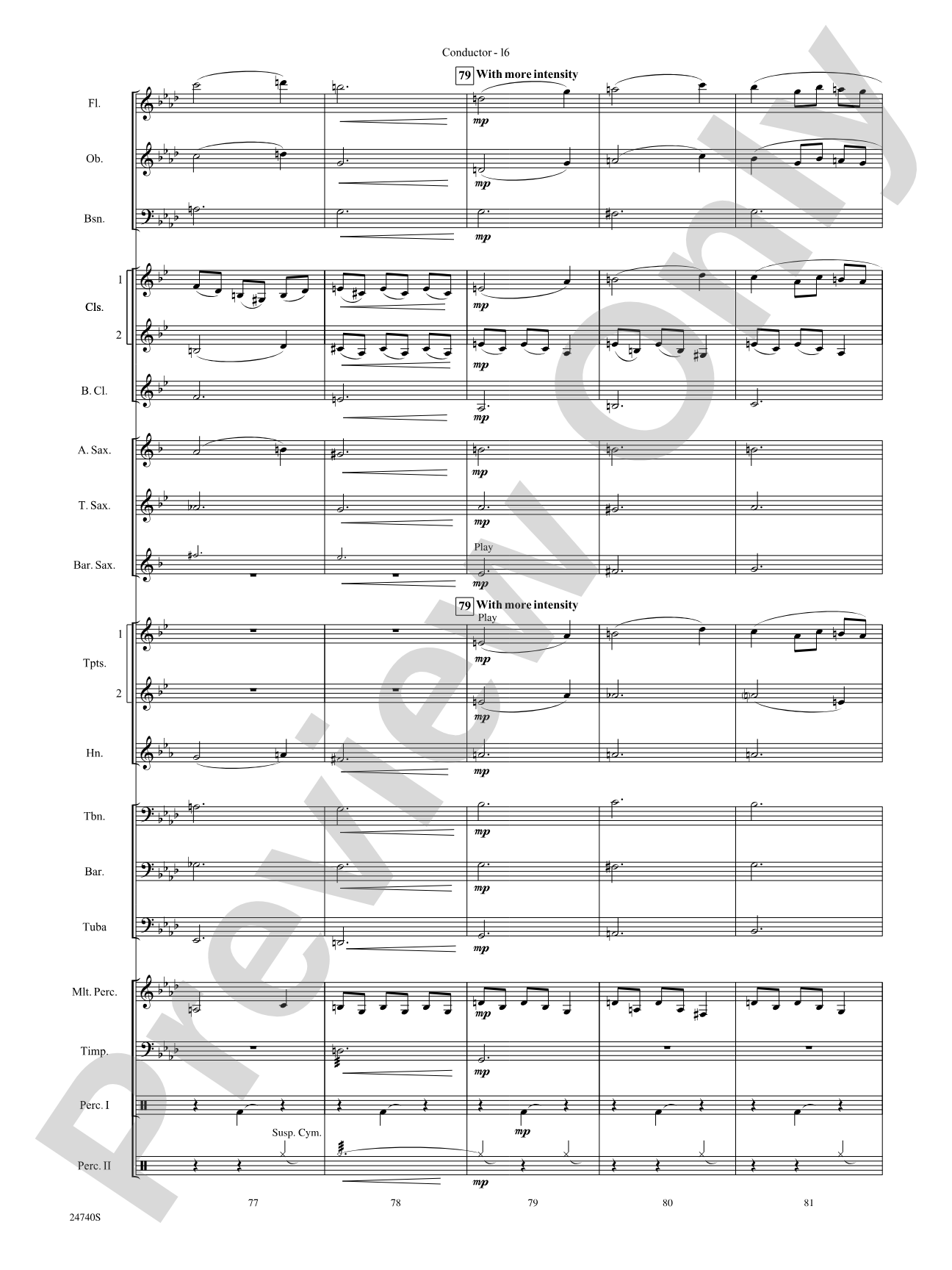 Ghosts of the Taman Negara: Concert Band Conductor Score & Parts