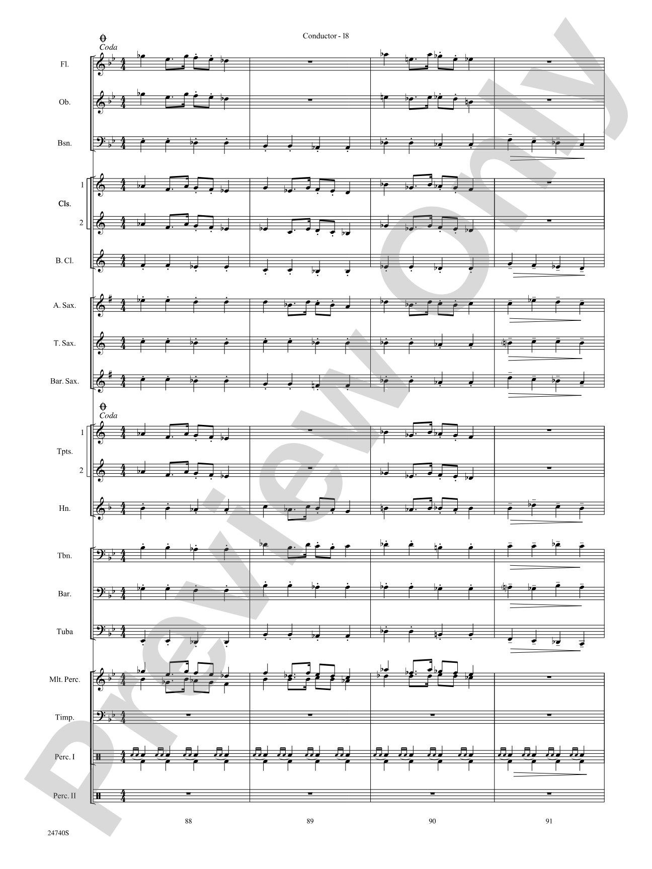 Ghosts of the Taman Negara: Concert Band Conductor Score & Parts