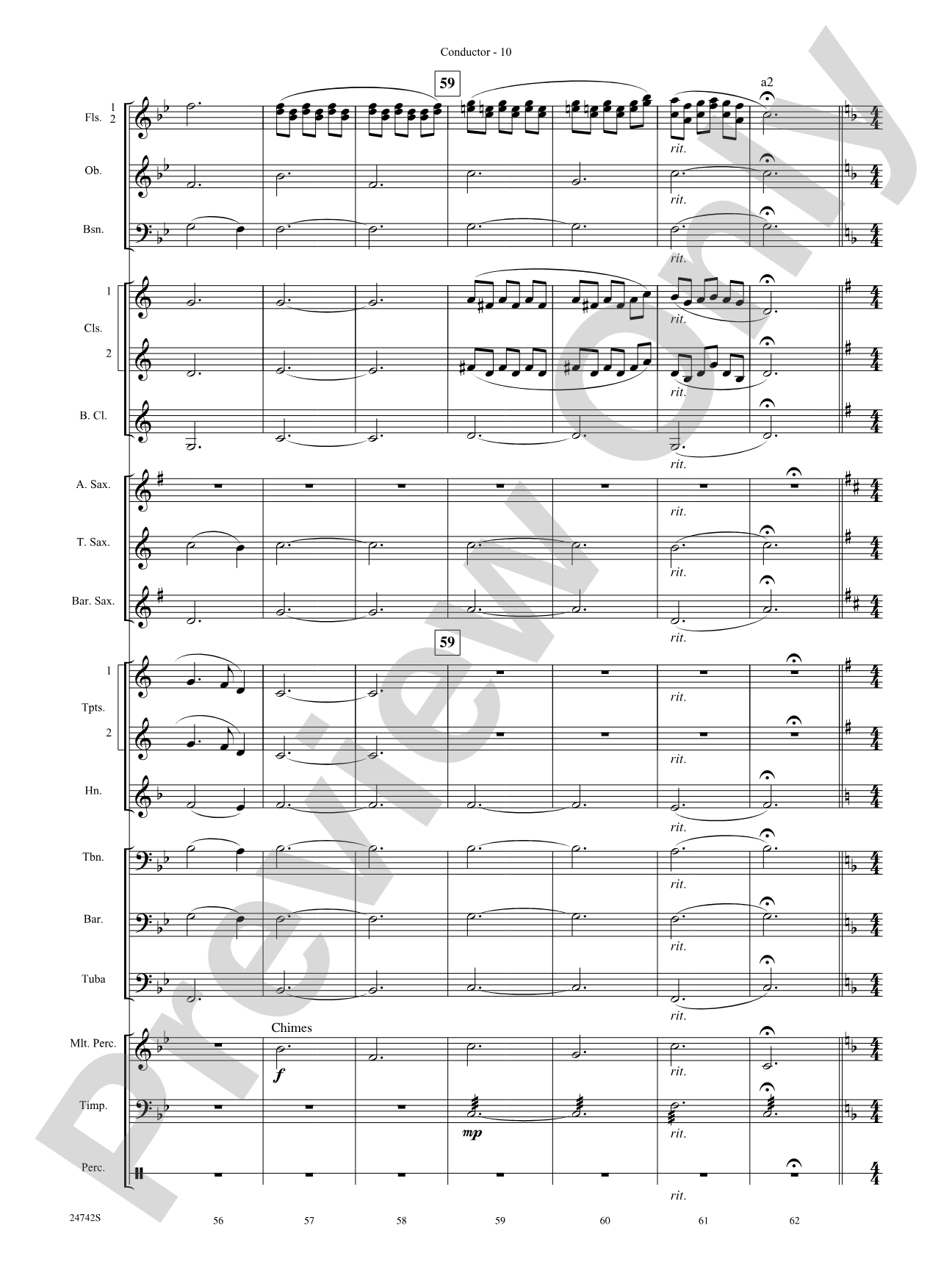 Music of Christmas Eve (Based on "It Came Upon the Midnight Clear," "Silent Night," and "Angels We Have Heard on High"): Concert Band Conductor Score & Parts