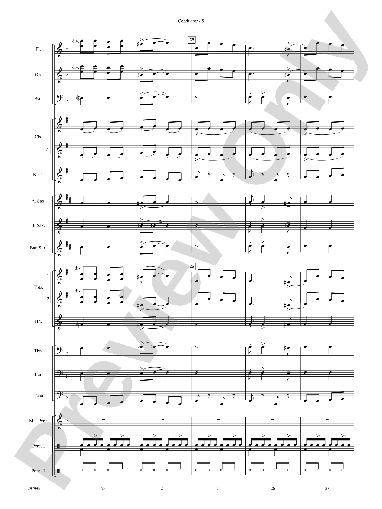 Down Home Christmas: Concert Band Conductor Score & Parts