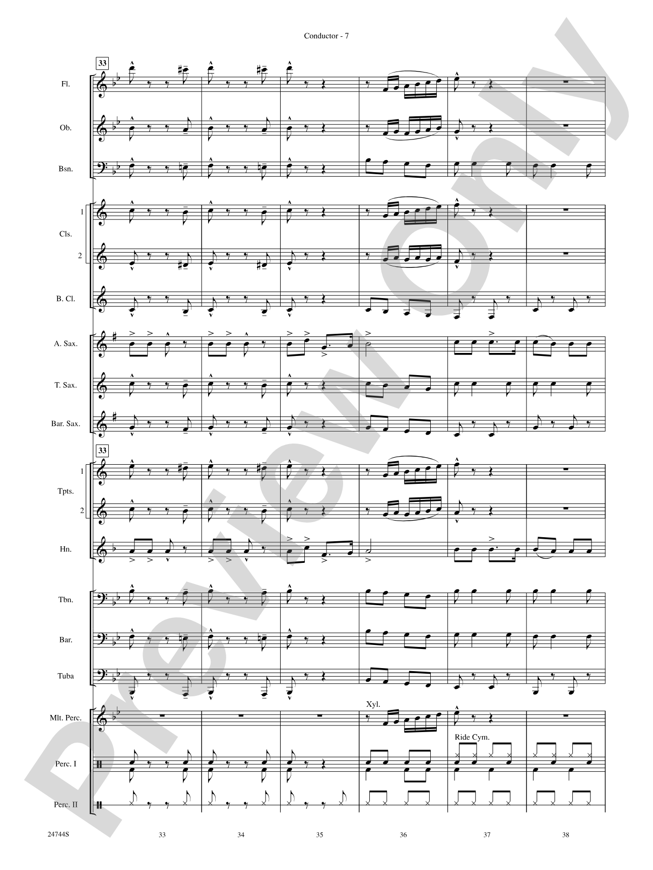 Down Home Christmas: Concert Band Conductor Score & Parts