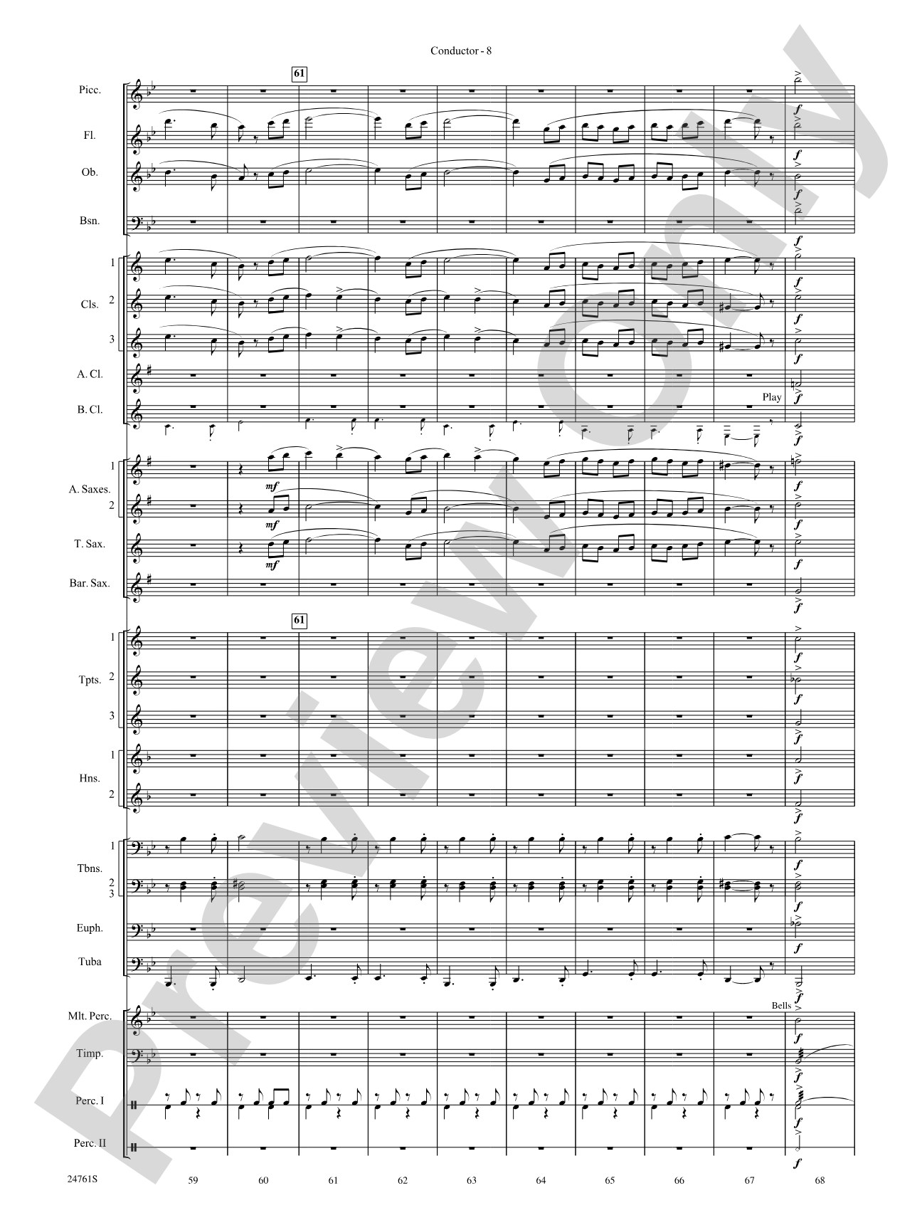 To Those Who Serve: Concert Band Conductor Score & Parts