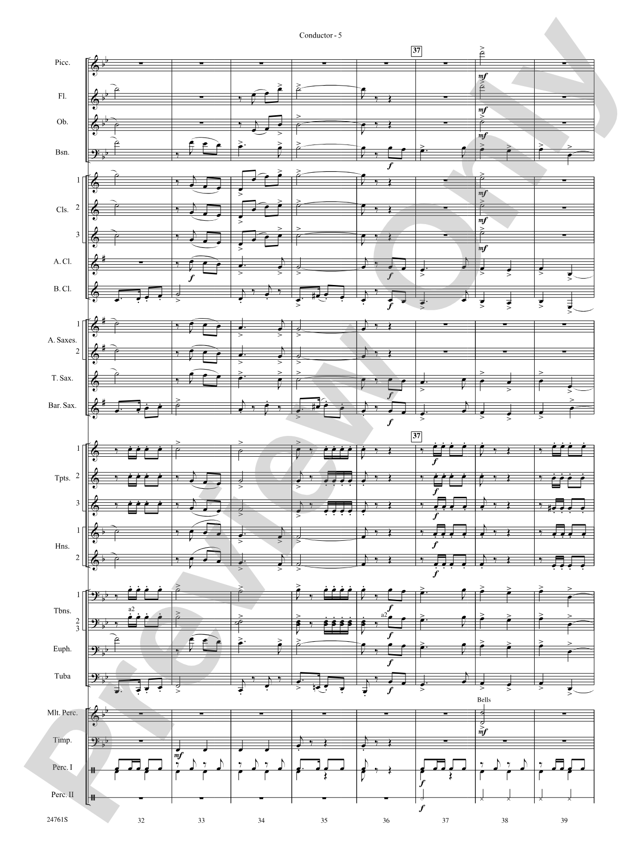 To Those Who Serve: Concert Band Conductor Score & Parts