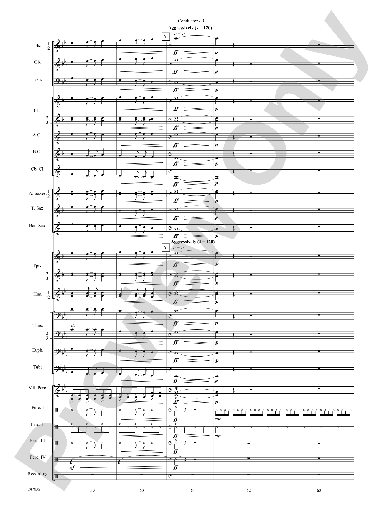 Native American Homage: Concert Band Conductor Score & Parts