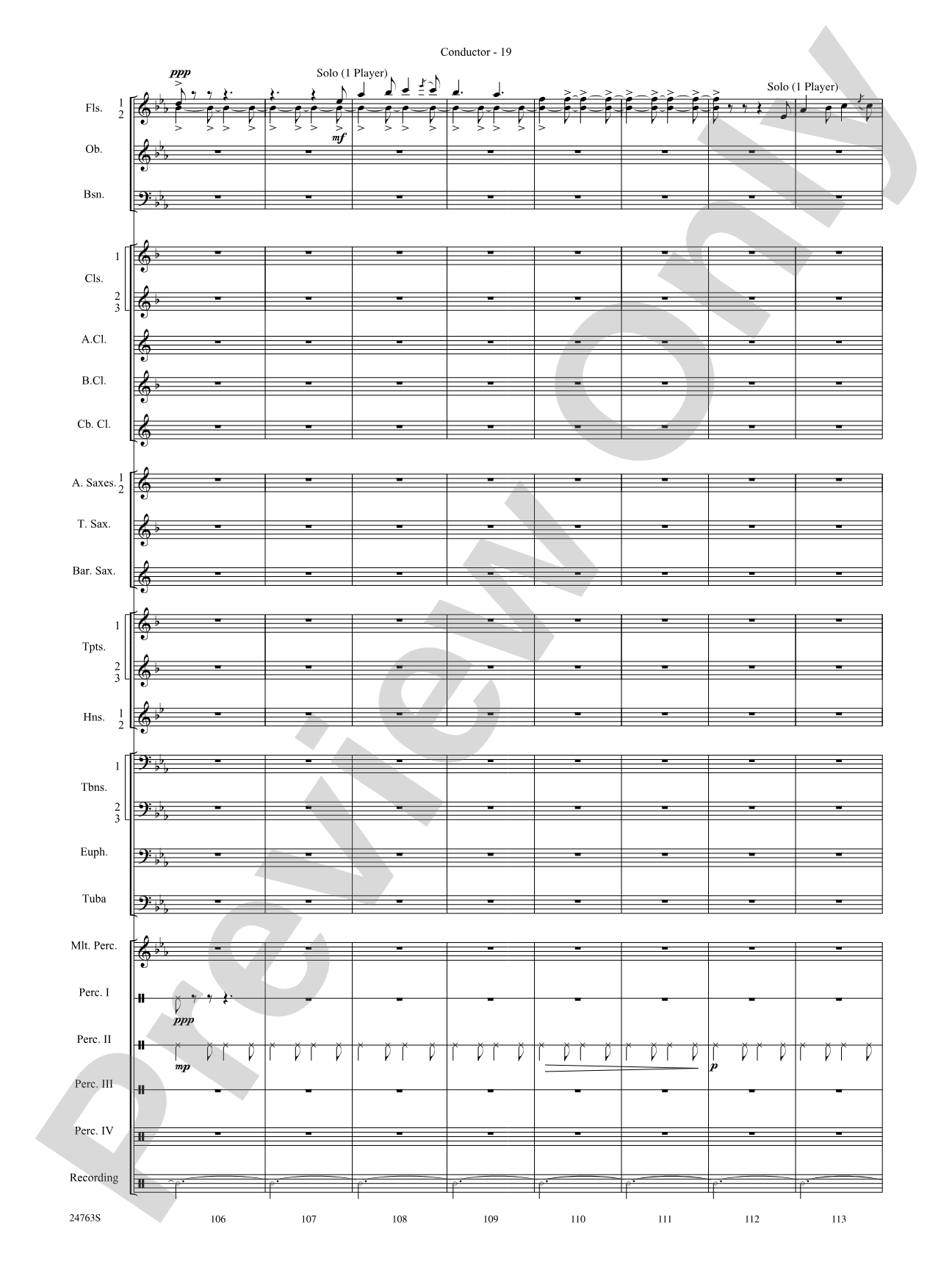 Native American Homage: Concert Band Conductor Score & Parts