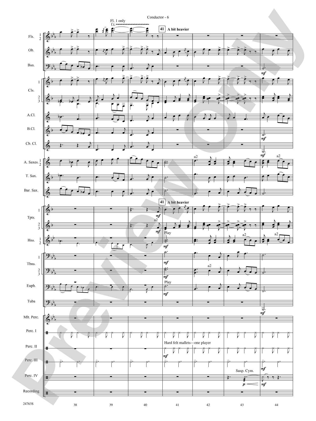 Native American Homage: Concert Band Conductor Score & Parts