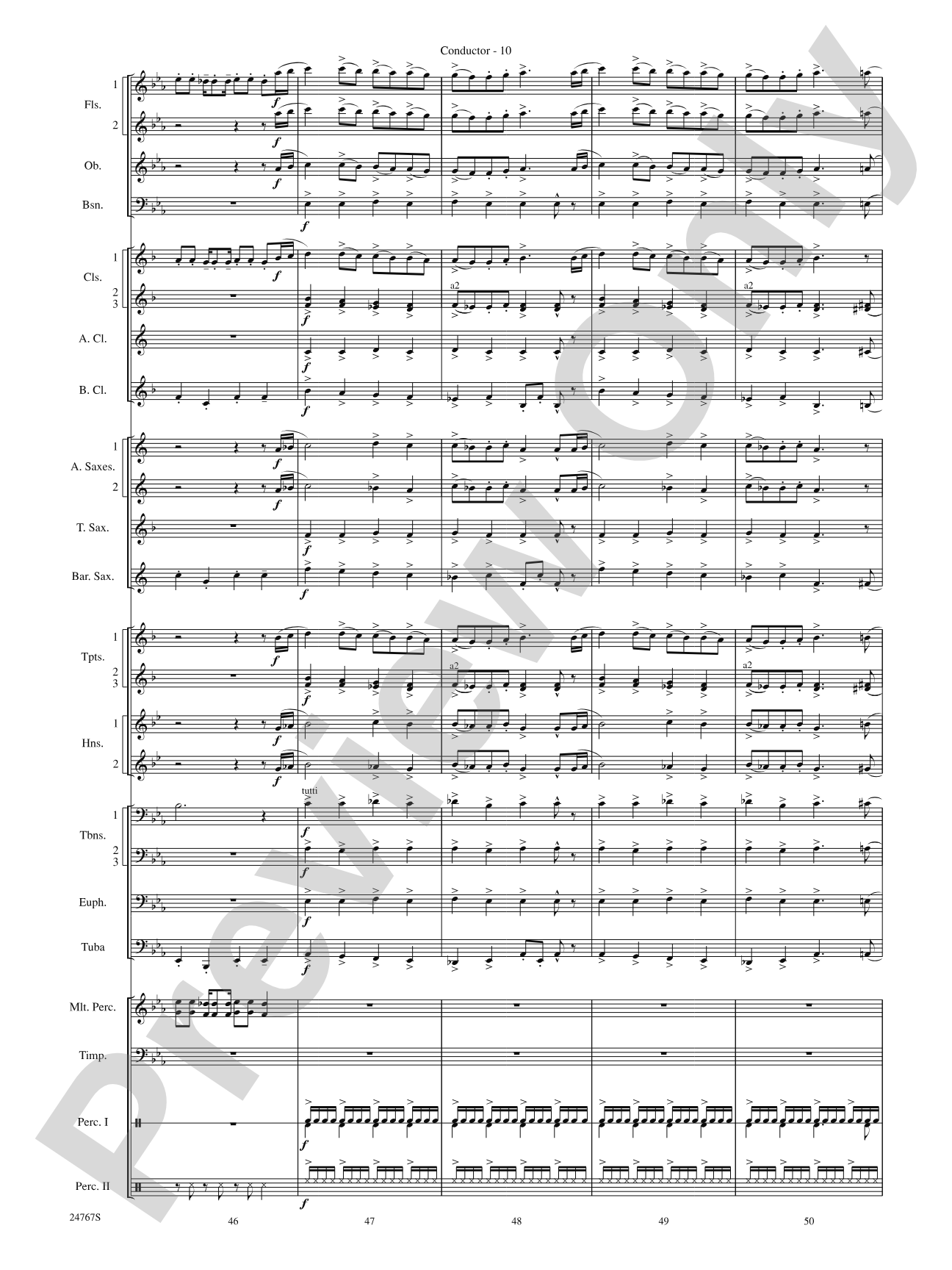 Rails West! (A Tale of the Odessa Puddle Jumper): Concert Band Conductor Score & Parts