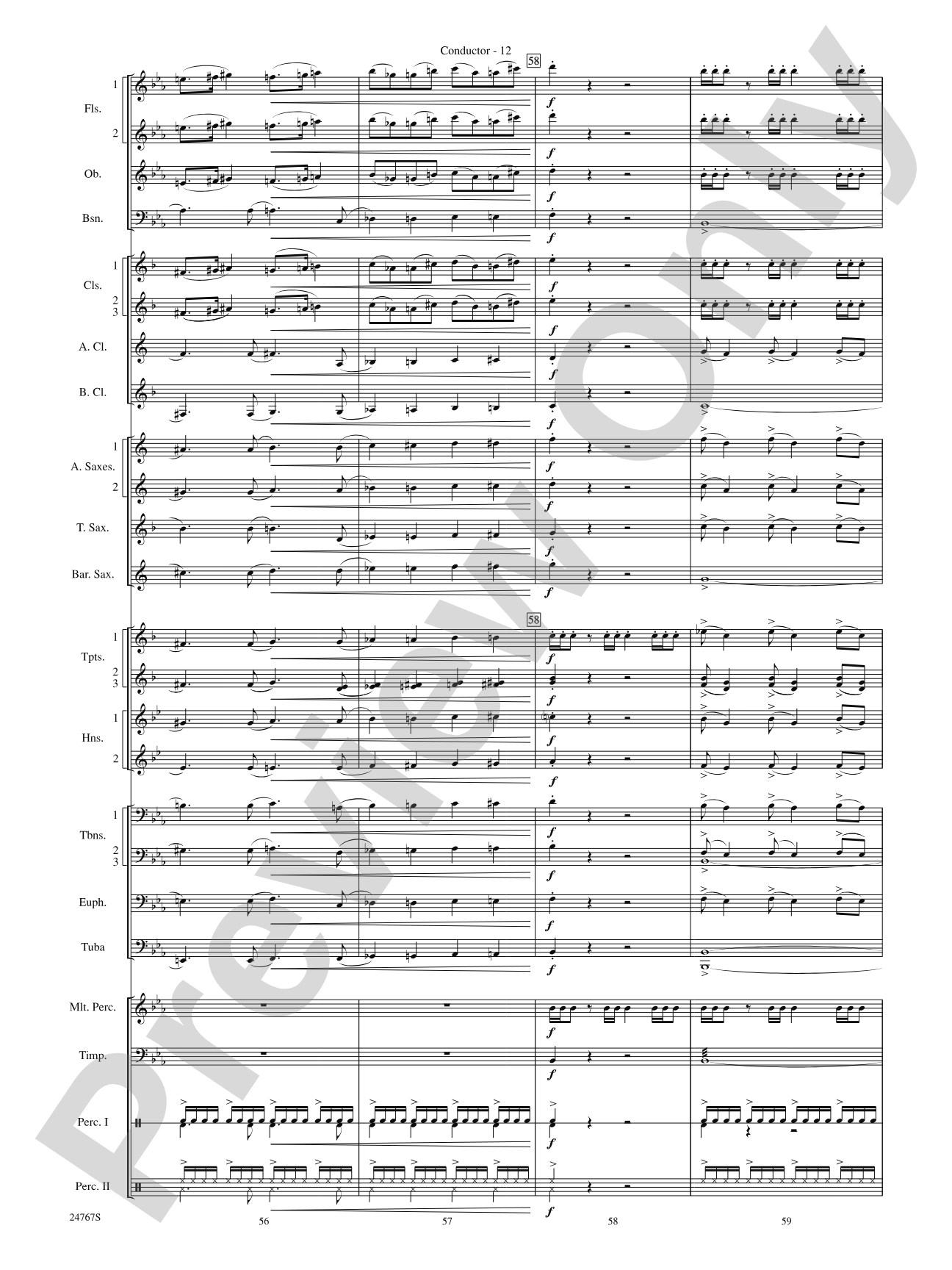 Rails West! (A Tale of the Odessa Puddle Jumper): Concert Band Conductor Score & Parts